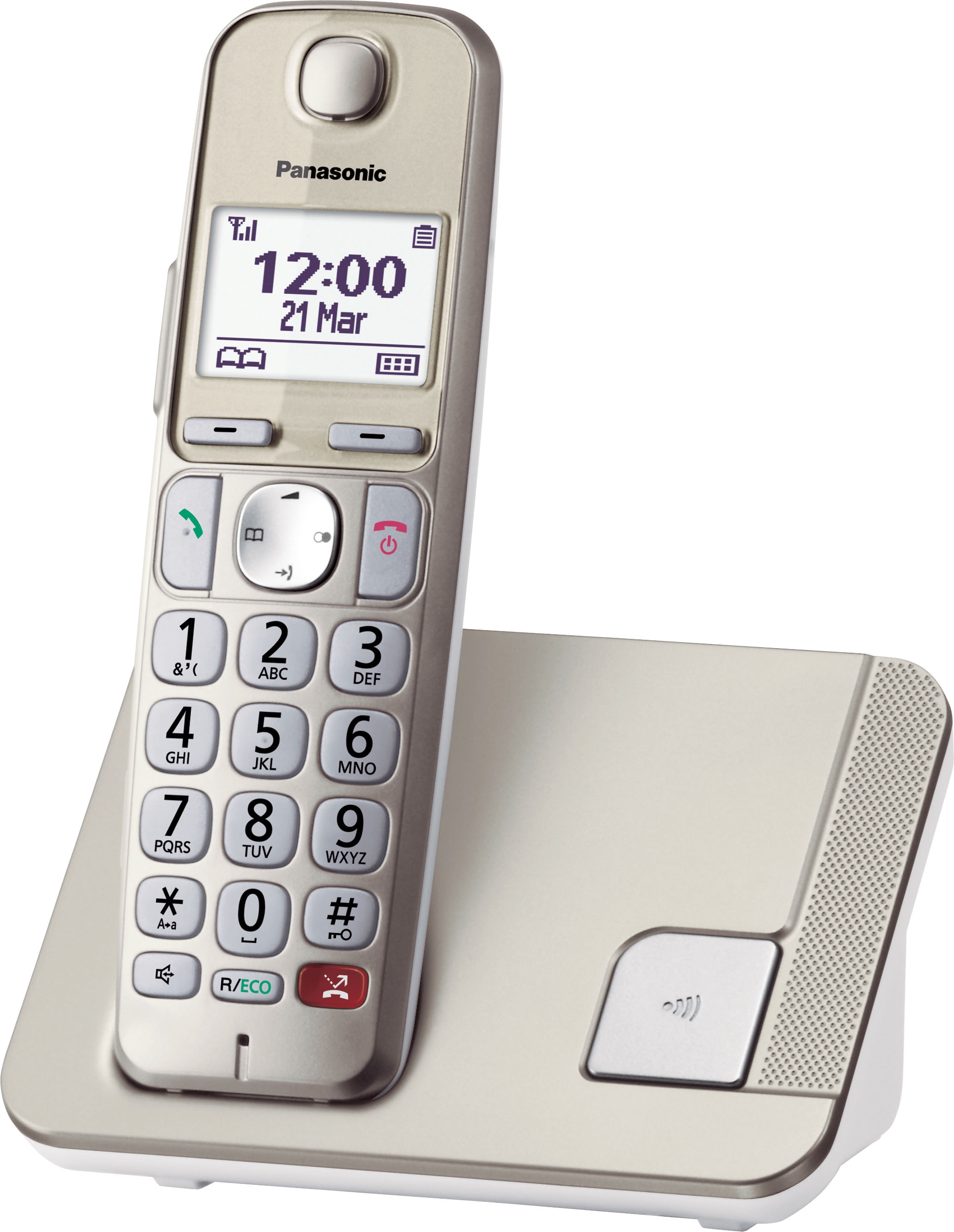 Panasonic DECT-Telefon »KX-TGE250GN«, (Mobilteile: 1)