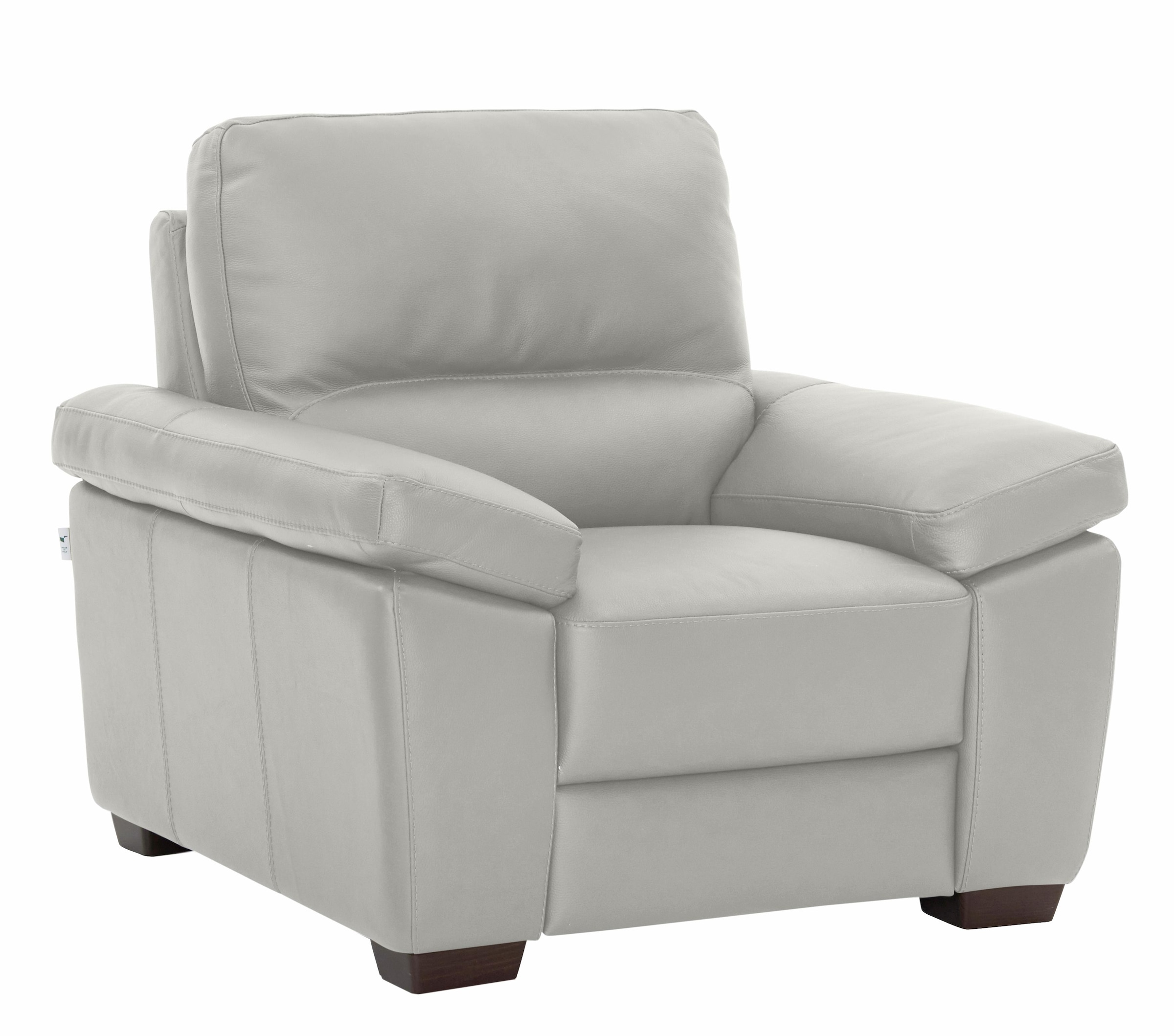 CALIA ITALIA Sessel »Gaia, hochwertiger, edler Ledersessel mit erstklassigem Sitzkomfort« in zwei hochwertigen Lederqualitäten