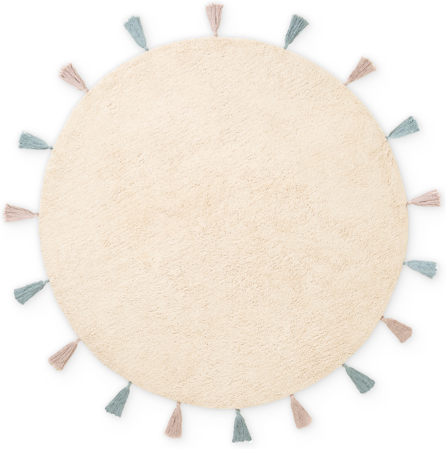 HANSE Home Kinderteppich »Sunna« Motivform 10 mm Höhe Waschbar, Handgemacht, Baumwolle, Rutschfest Spielteppich Kinderzimmer