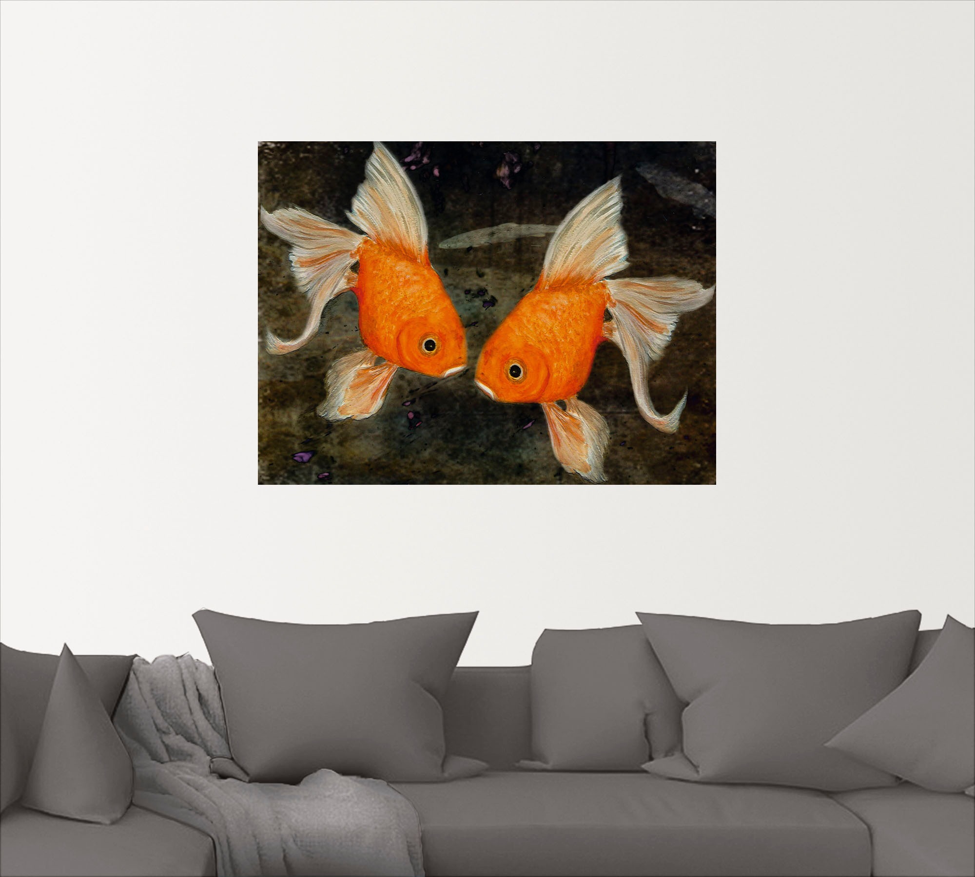 Artland Wandbild »Turtelfische«, Wassertiere, (1 St.), als Leinwandbild, Poster, Wandaufkleber in verschied. Größen