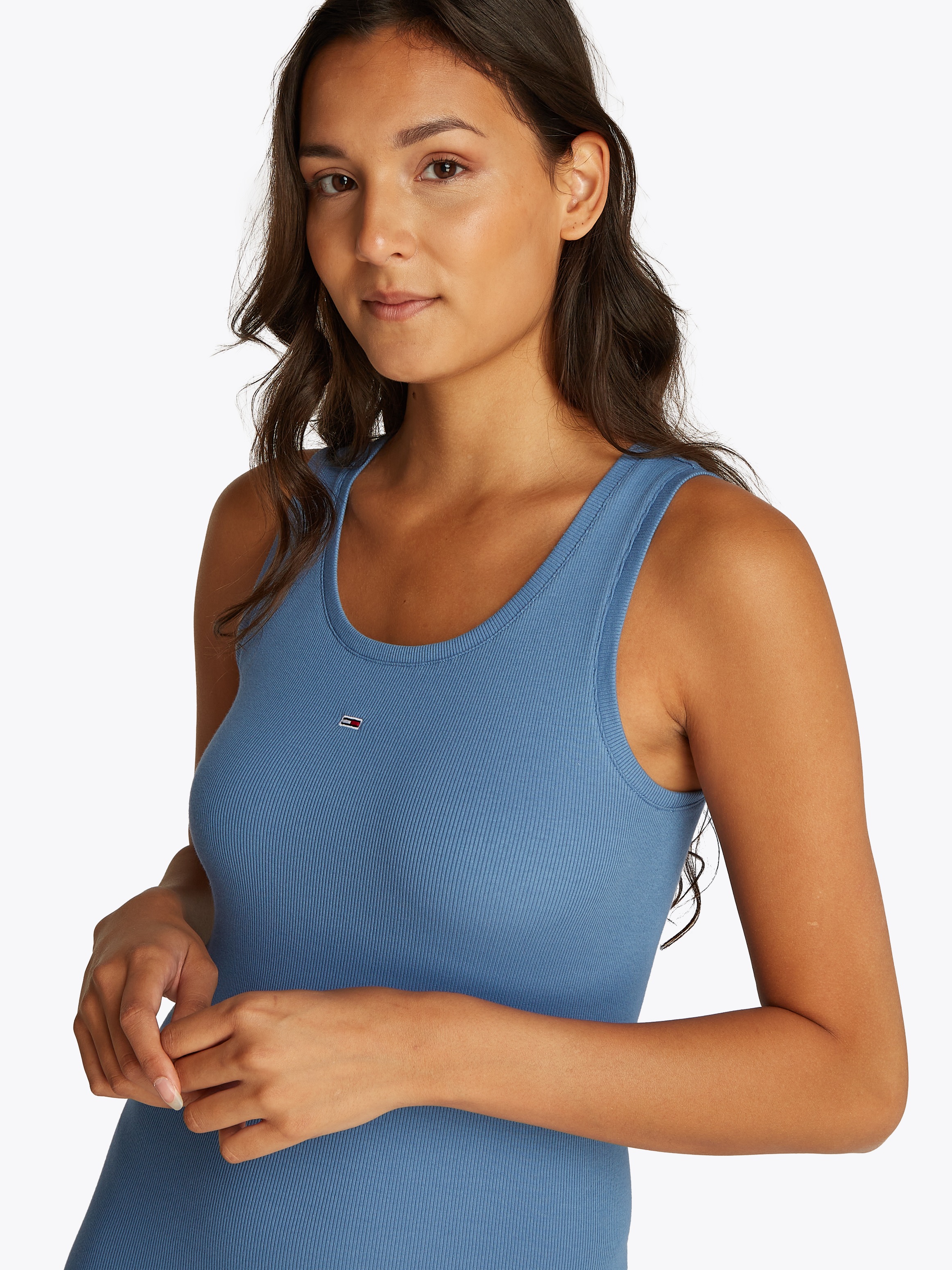 Tommy Jeans Jerseykleid »TJW ESSENTIAL RIB BODYCON EXT«, mit gerippter Struktur