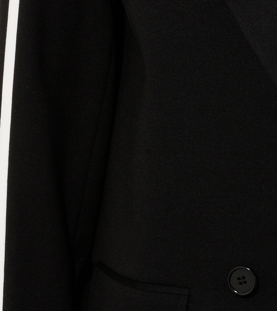 Aniston CASUAL Longblazer, mit trendigem Streifen an Schulter und den Ärmeln