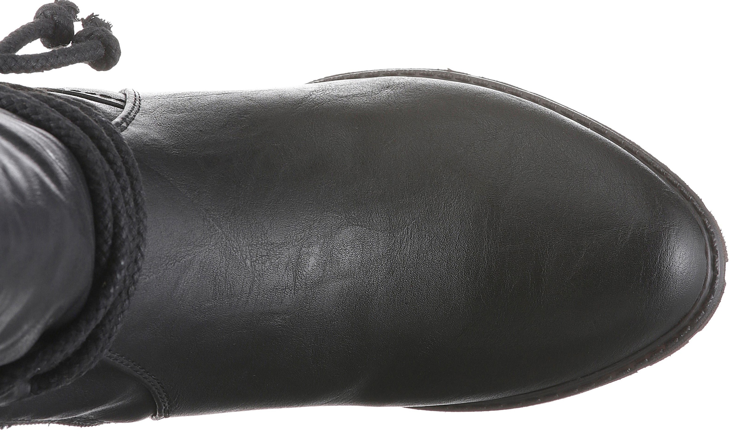 Rieker Stiefel, Langschaftstiefel, mit Zierbänder, XL-Schaft