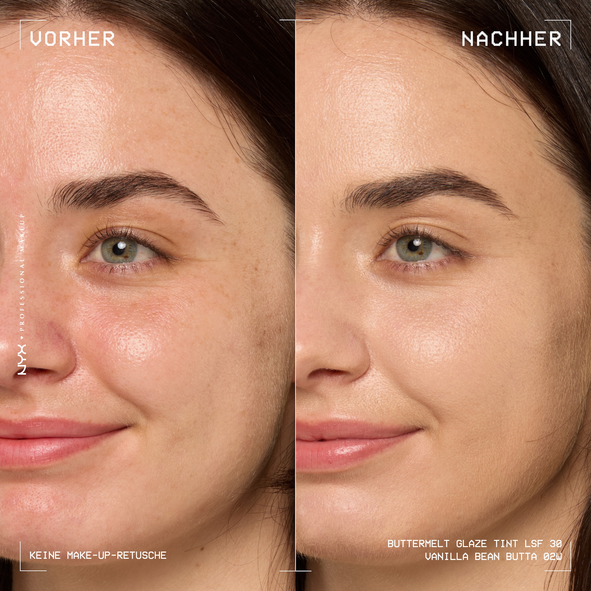 NYX Foundation »NYX Professional Makeup Buttermelt Glaze Foundation LSF 30«
