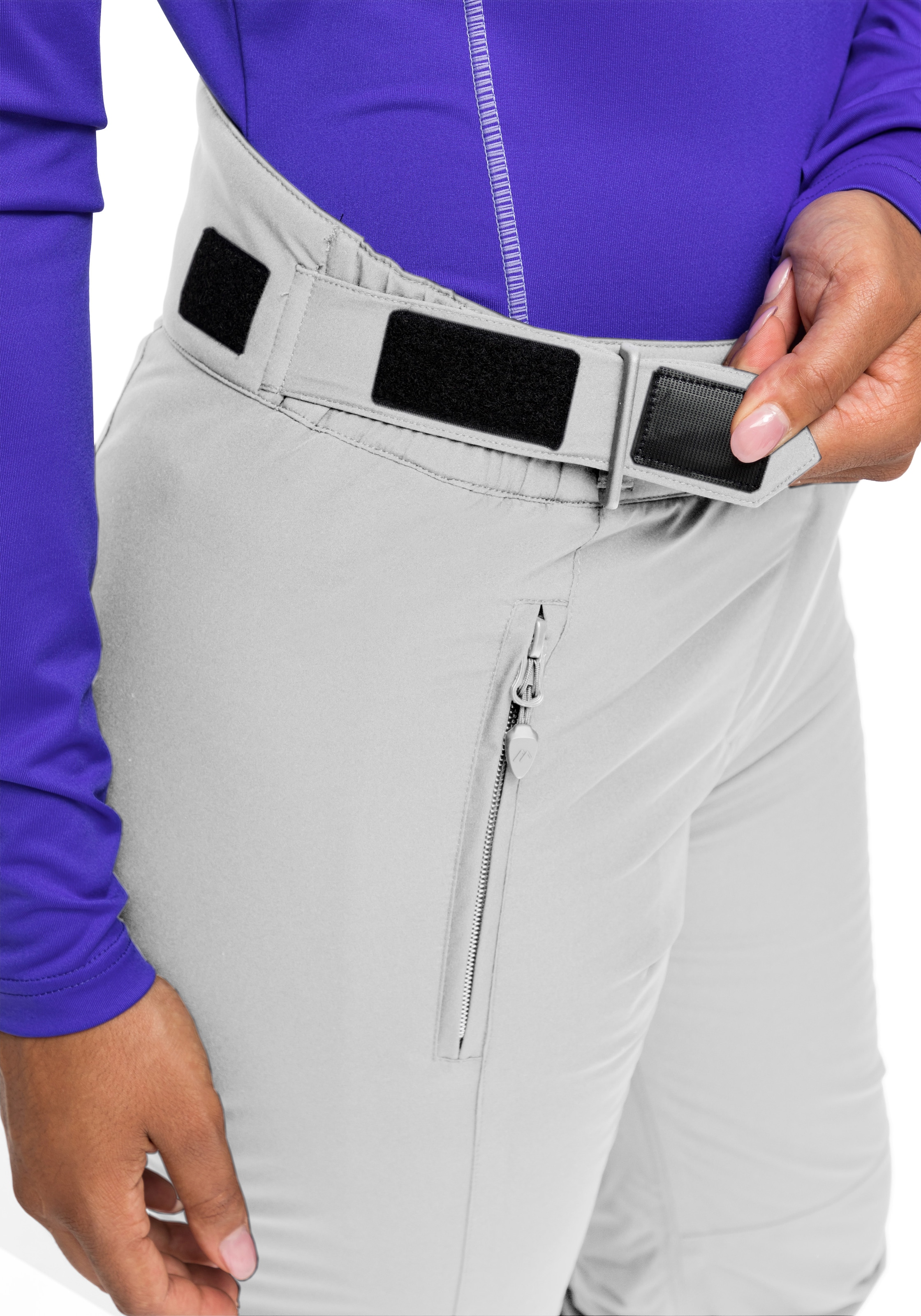 Maier Sports Skihose »Vroni slim«  Damen Schneehose, wind- und wasserdicht, 2 RV-Taschen, Slim Fit