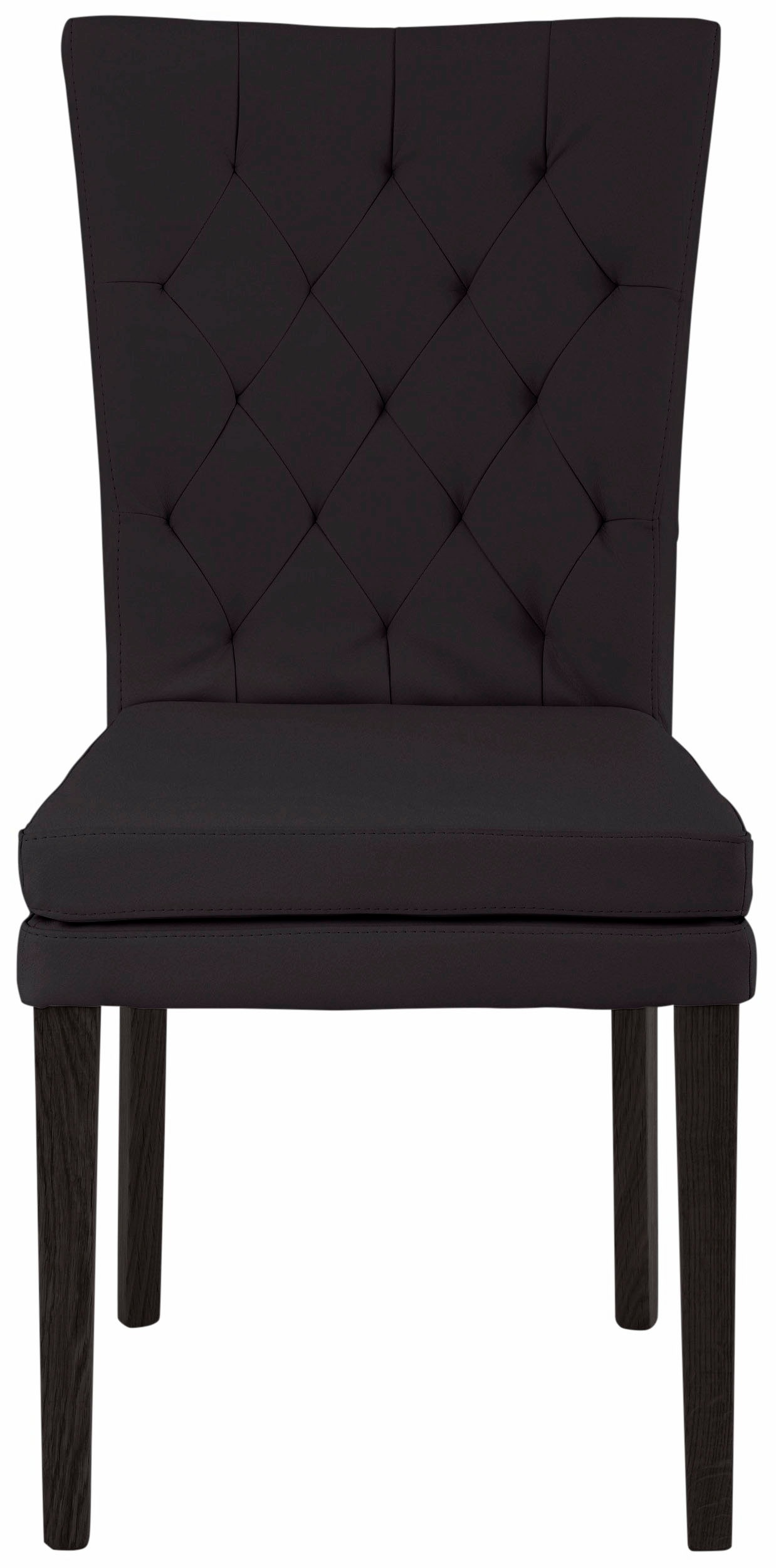 Home affaire 4-Fußstuhl »Colorado« (Set) 6 Stk.Beine aus Buche, wengefarben günstig online kaufen