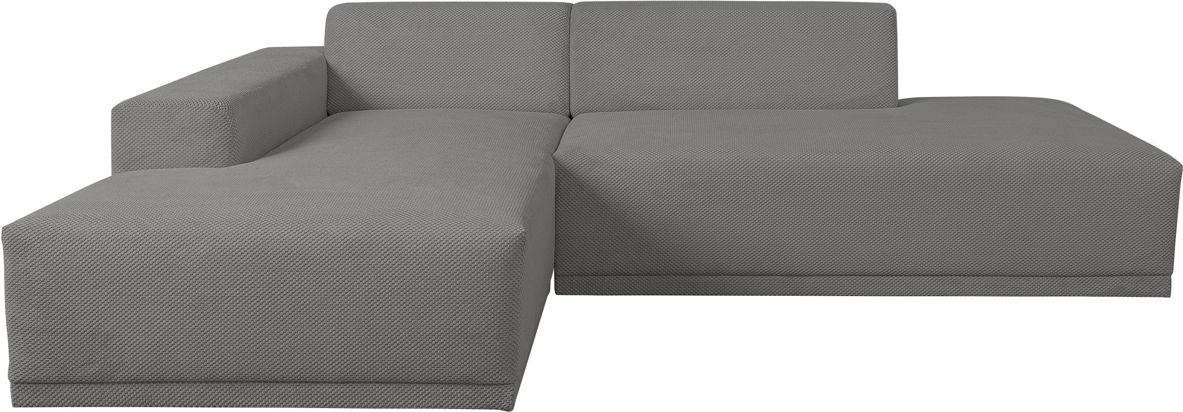 WERK2 Ecksofa »Apollo, hoher Sitzkomfort, aktuelles Design, Breite 264cm, L günstig online kaufen