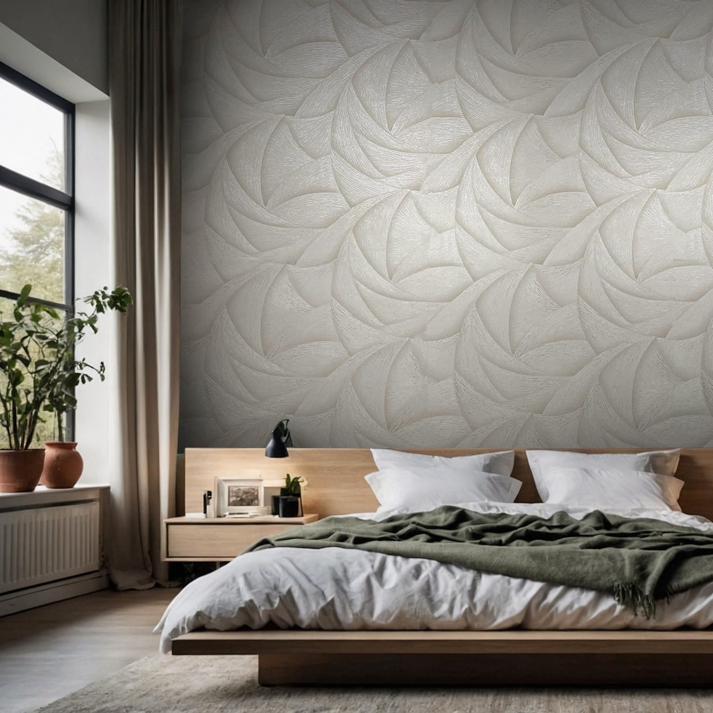 Marburg Vliestapete »Tapete Calm Waves«, geometrisch, moderne Vliestapete f günstig online kaufen