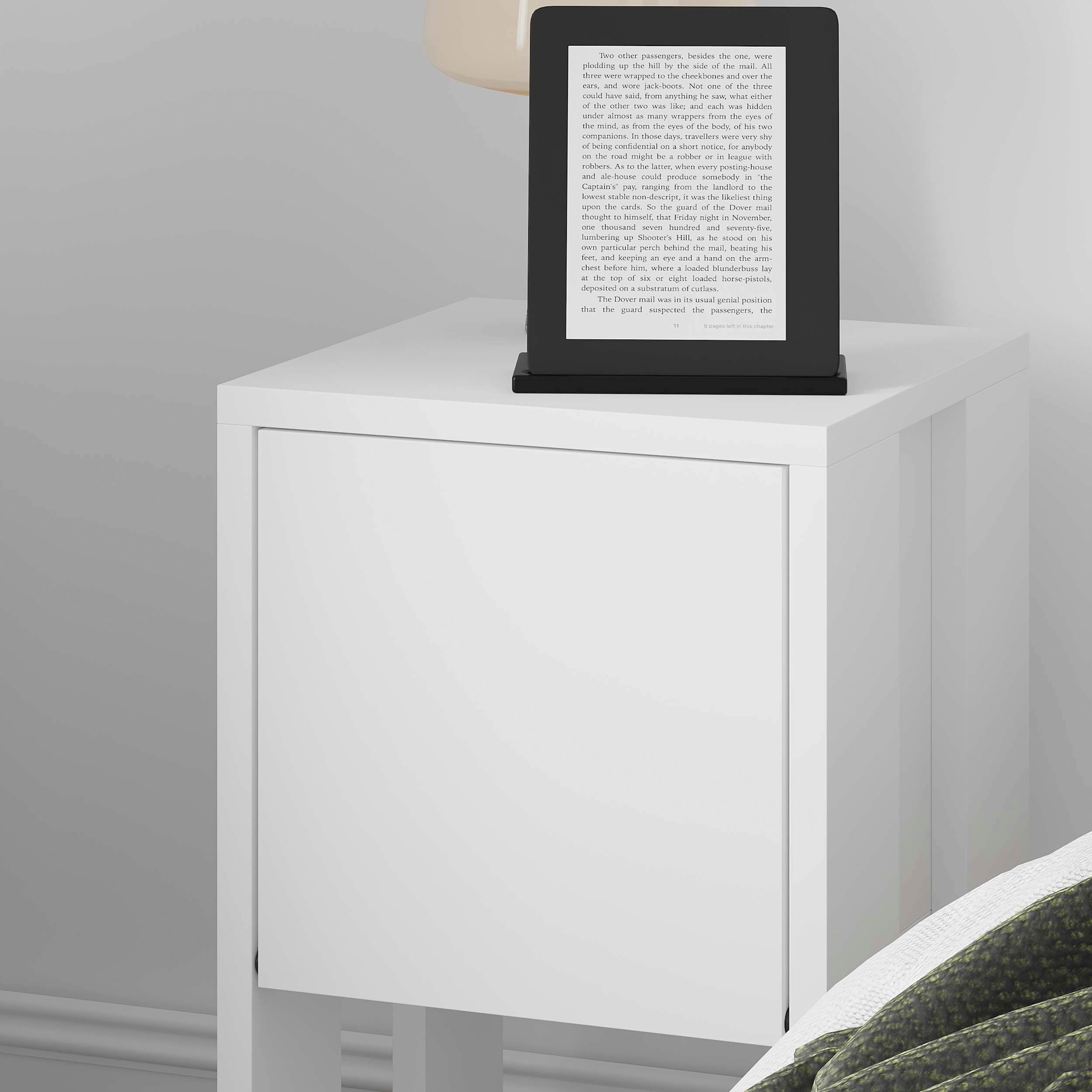 Decortie Nachttisch »EMA NACHTTISCH«, (Packung, 1 St.), Leichte Montage, Lagerung, Platzsparend