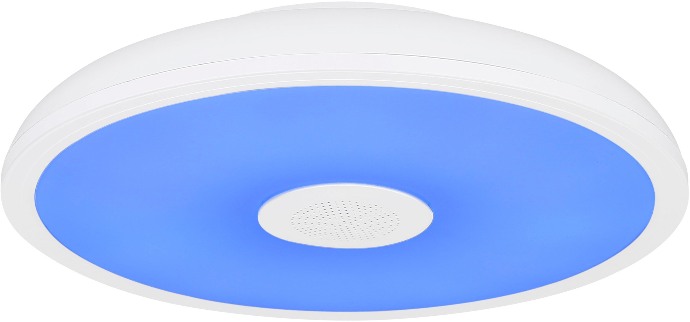 GLOBO LIGHTING LED Deckenleuchte »RAFFY« LED-Modul 1 Stk. warmweiß - kaltweiß Farbwechsel Rot-Grün-Blau, Lautsprecherfunktion