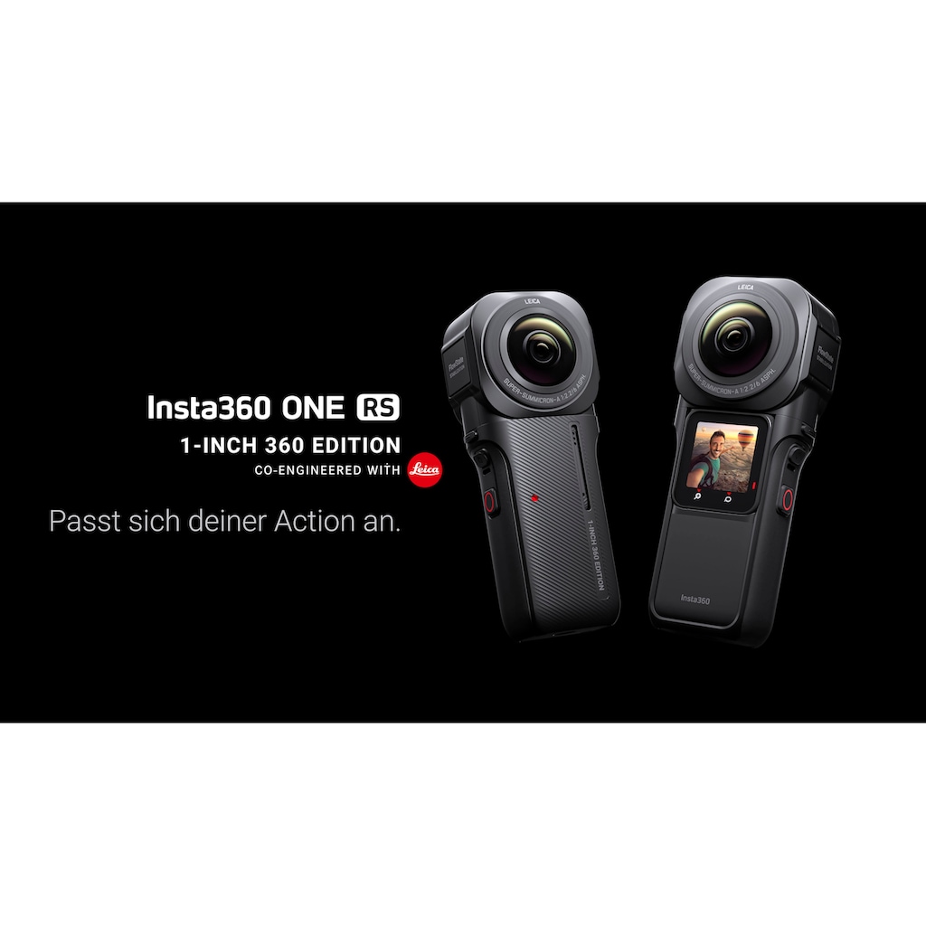 Insta360 Action Cam »ONE RS 1-Inch 360 Edition«, 6K, WLAN (Wi-Fi)-Bluetooth