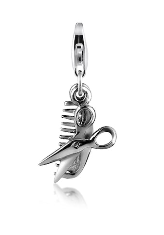 Nenalina Charm-Einhänger »Anhänger Schere Kamm Symbol Friseur 925 Silber« kaufen