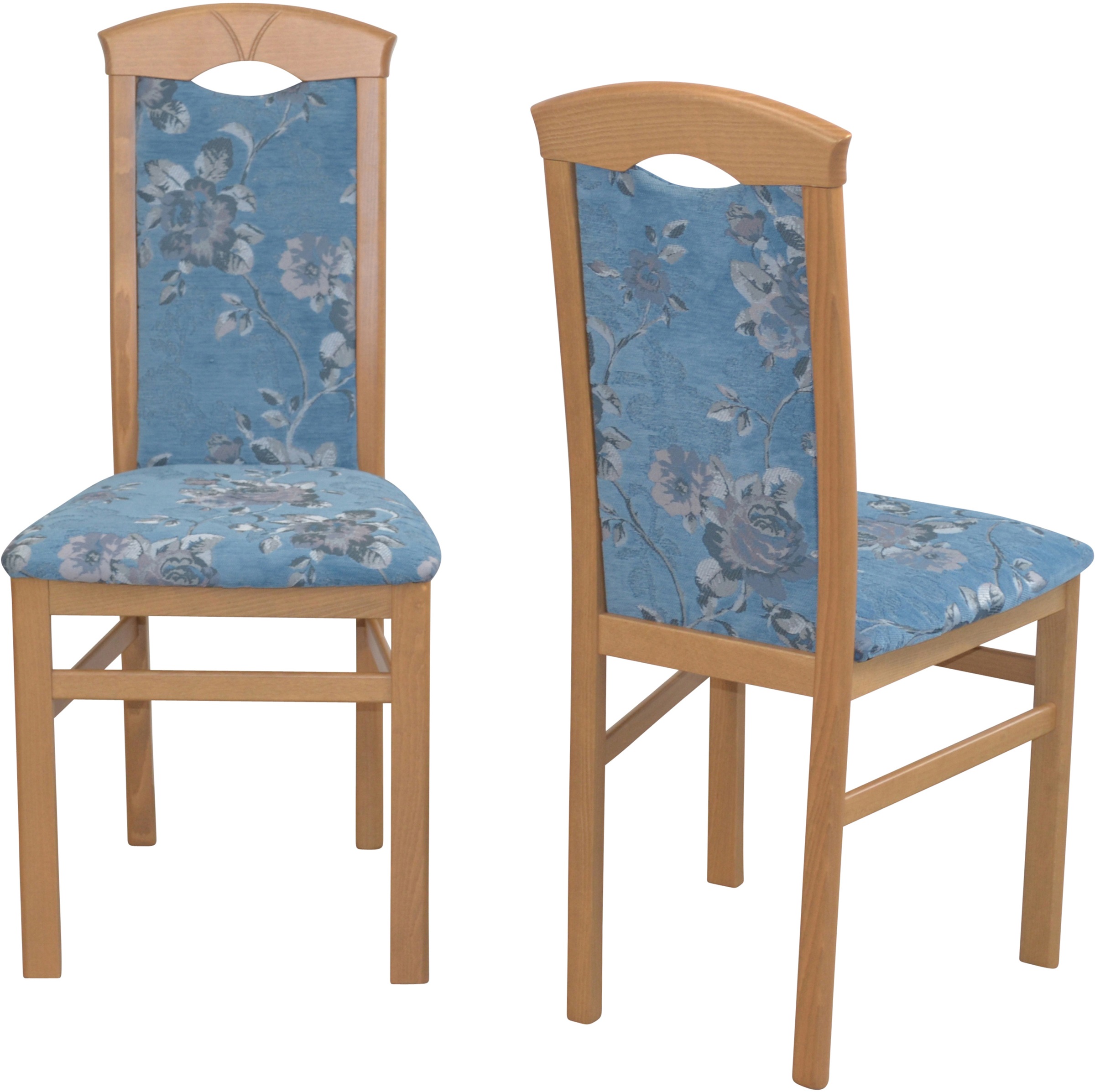 HOFMANN LIVING AND MORE Esszimmerstuhl, (Set), 2 St., Webstoff-Polyester günstig online kaufen