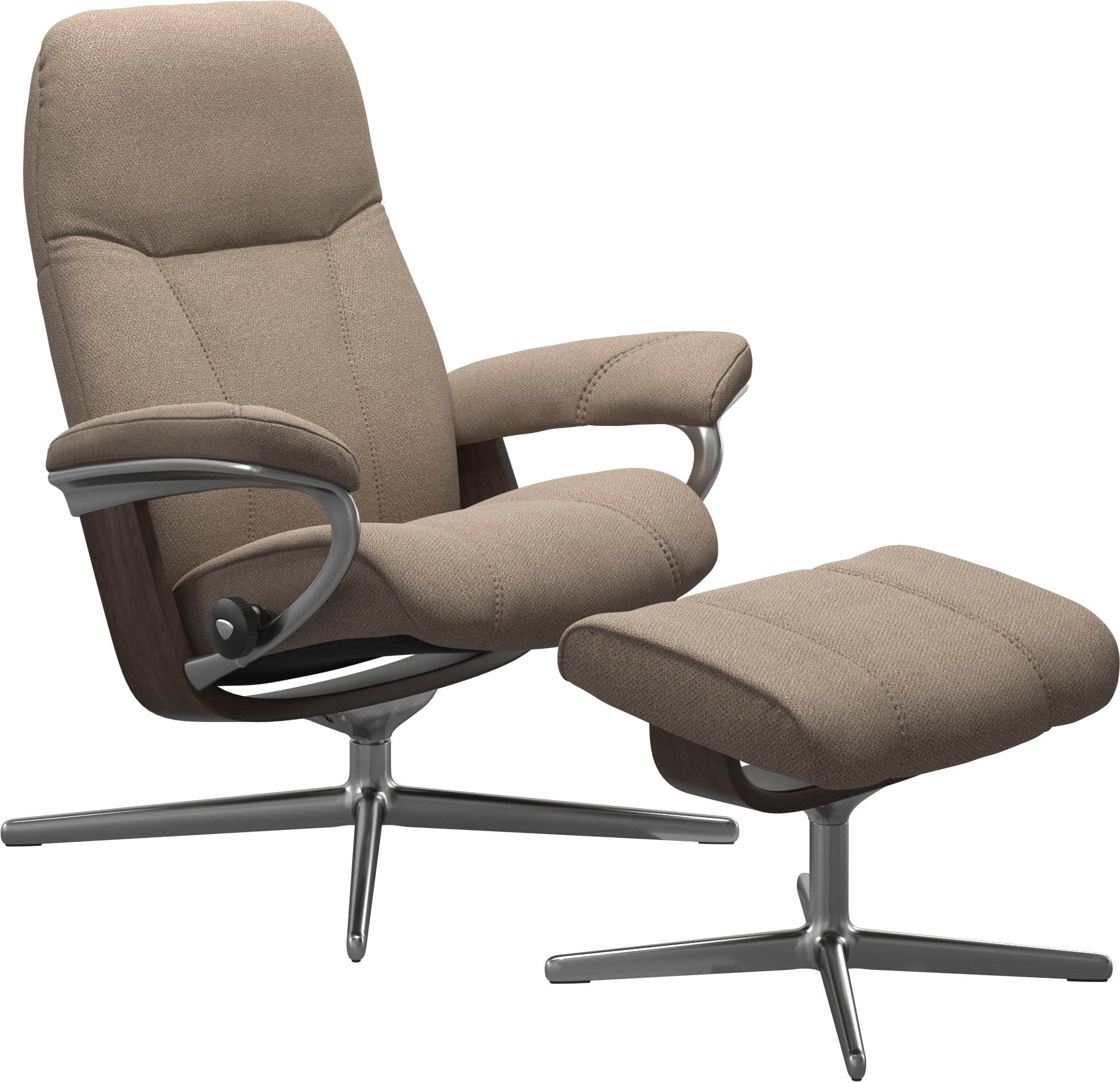 Stressless® Relaxsessel »Consul«, mit Cross Base, Größe S, M & L, Holzakzen günstig online kaufen