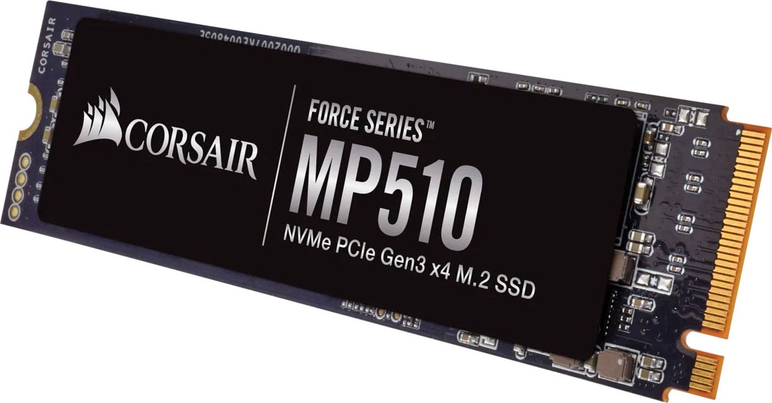 Corsair interne SSD »Force Series MP510 4TB NVMe PCIe Gen3 x4 M.2-SSD«, Anschluss M.2 PCIe 3.0