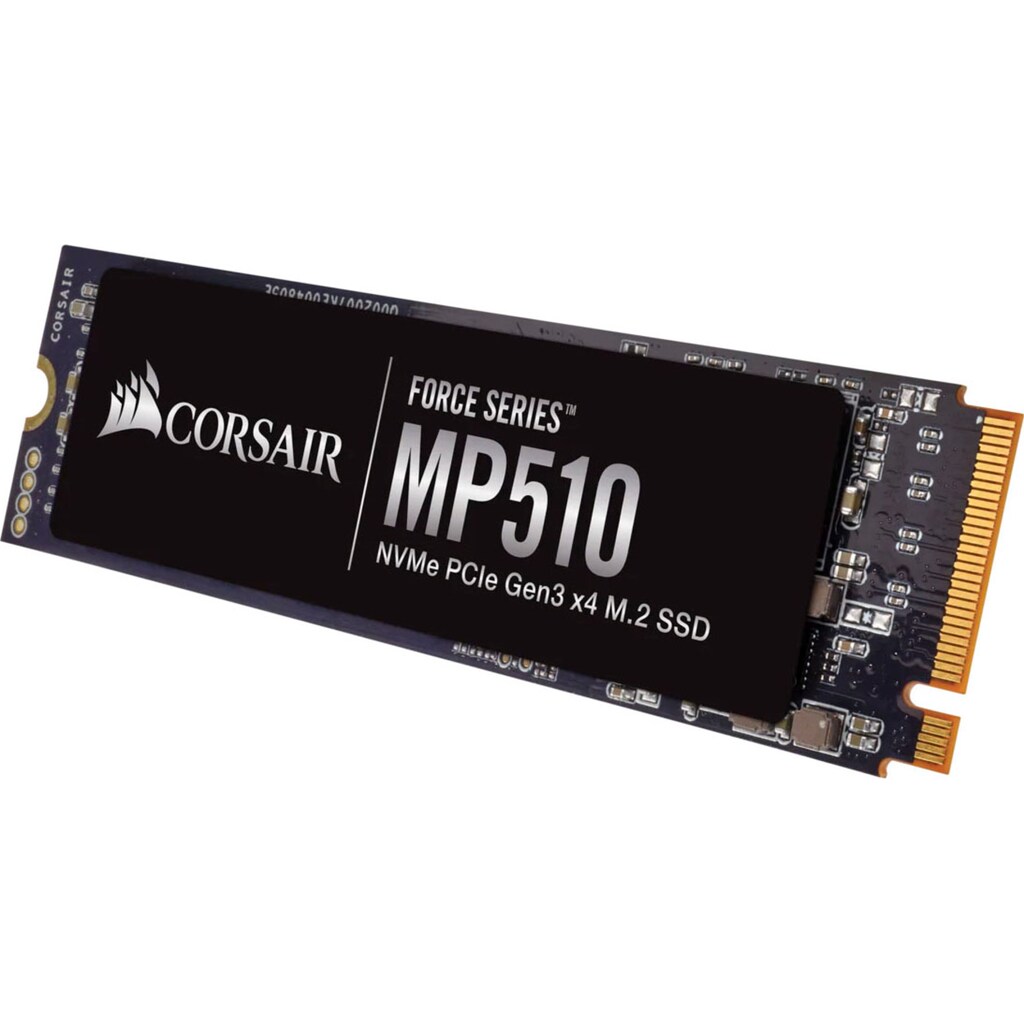 Corsair interne SSD »Force Series MP510 4TB NVMe PCIe Gen3 x4 M.2-SSD«