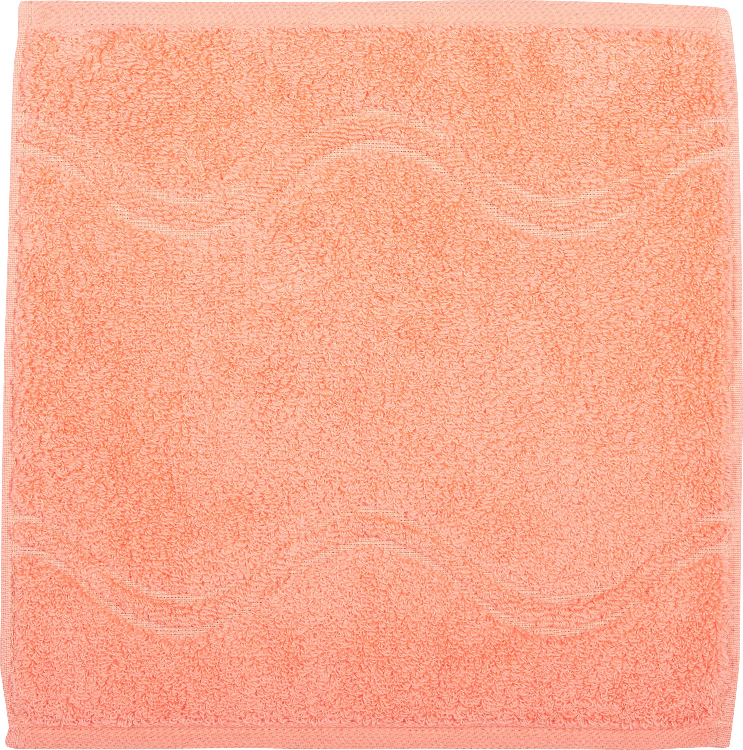 ROSS Seiftuch »Cashmere feeling«, (Packung, 6 St.), mit Wellen-Bordüre