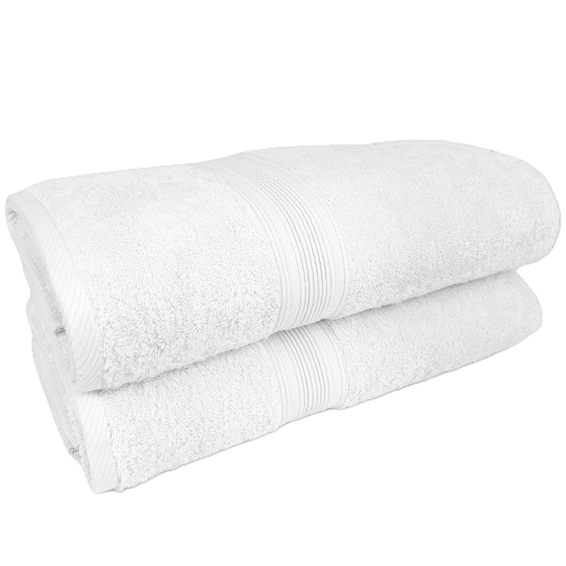 OTTO home Badetücher »Finnja, 2 große Premium Duschtücher, 550 gr/m², 100x150cm« 100% Baumwolle, unifarben, schwer & flauschig, 5 Jahre Garantie