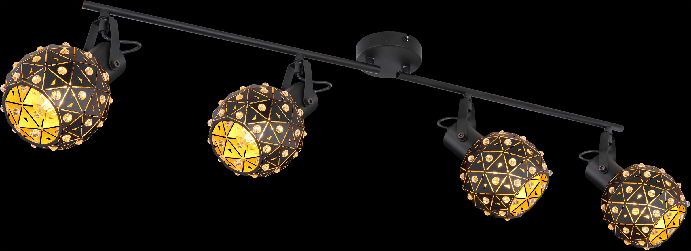 GLOBO LIGHTING Deckenstrahler »JODIE« E27 1 Stk. Spot Deckenspot Flur Schlafzimmer Wohnzimmer