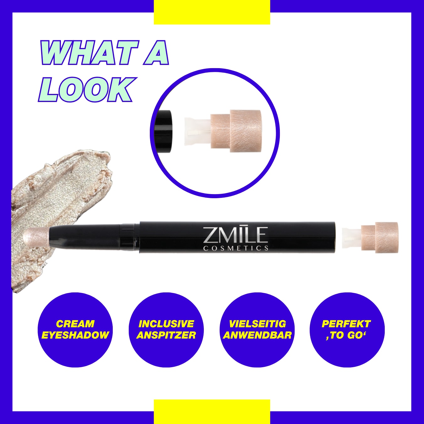 ZMILE COSMETICS Kosmetik-Set »WHAT A LOOK!«, (4 tlg., 4er-Pack), mit veganer Formulierung