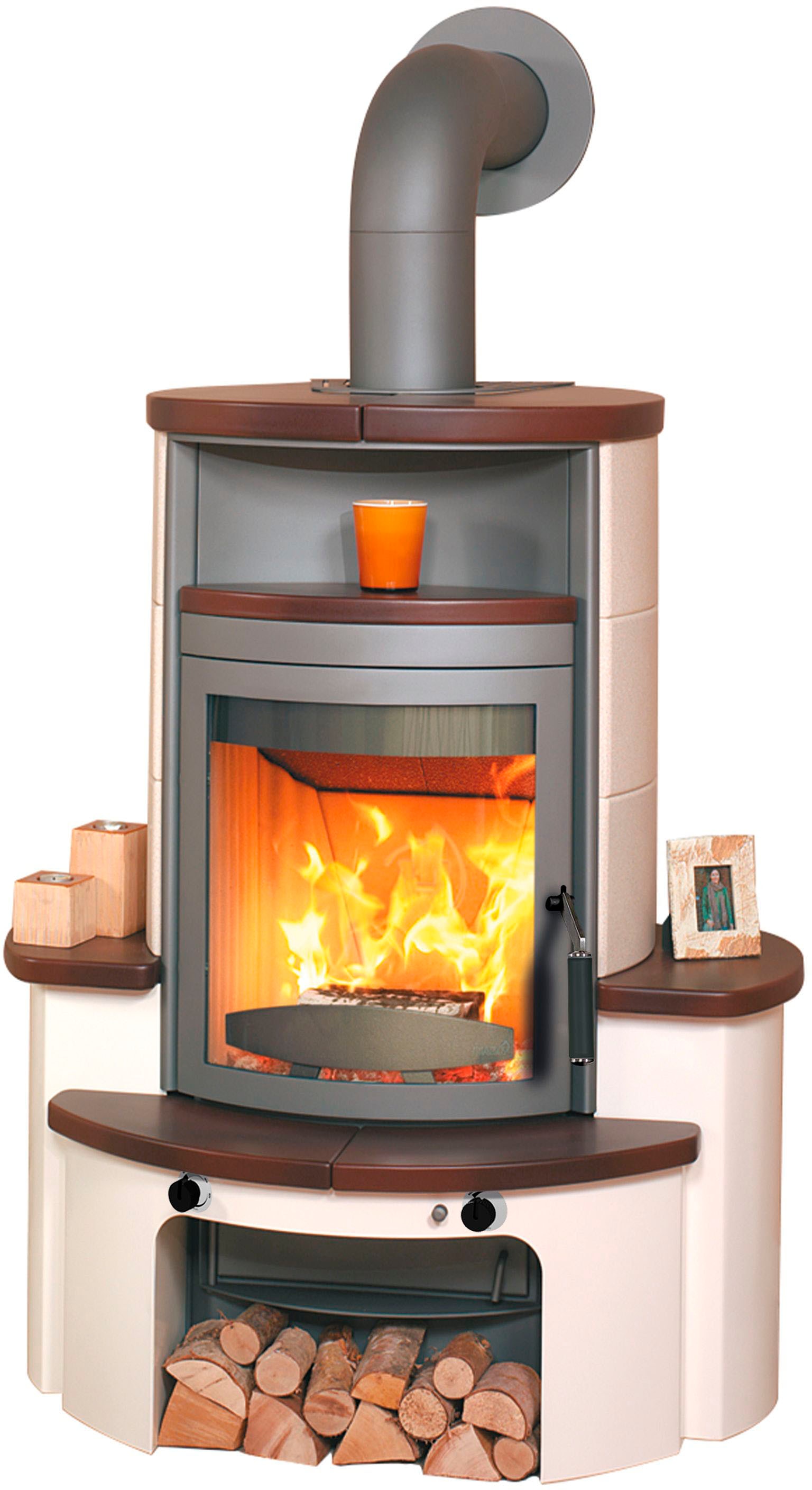 HARK Kaminofen »Avenso GT ECOplus 6 KW«, jola-braun/stone