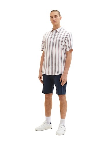 4. Bild von TOM TAILOR Denim Chinoshorts, mit seitlichem Logobadge