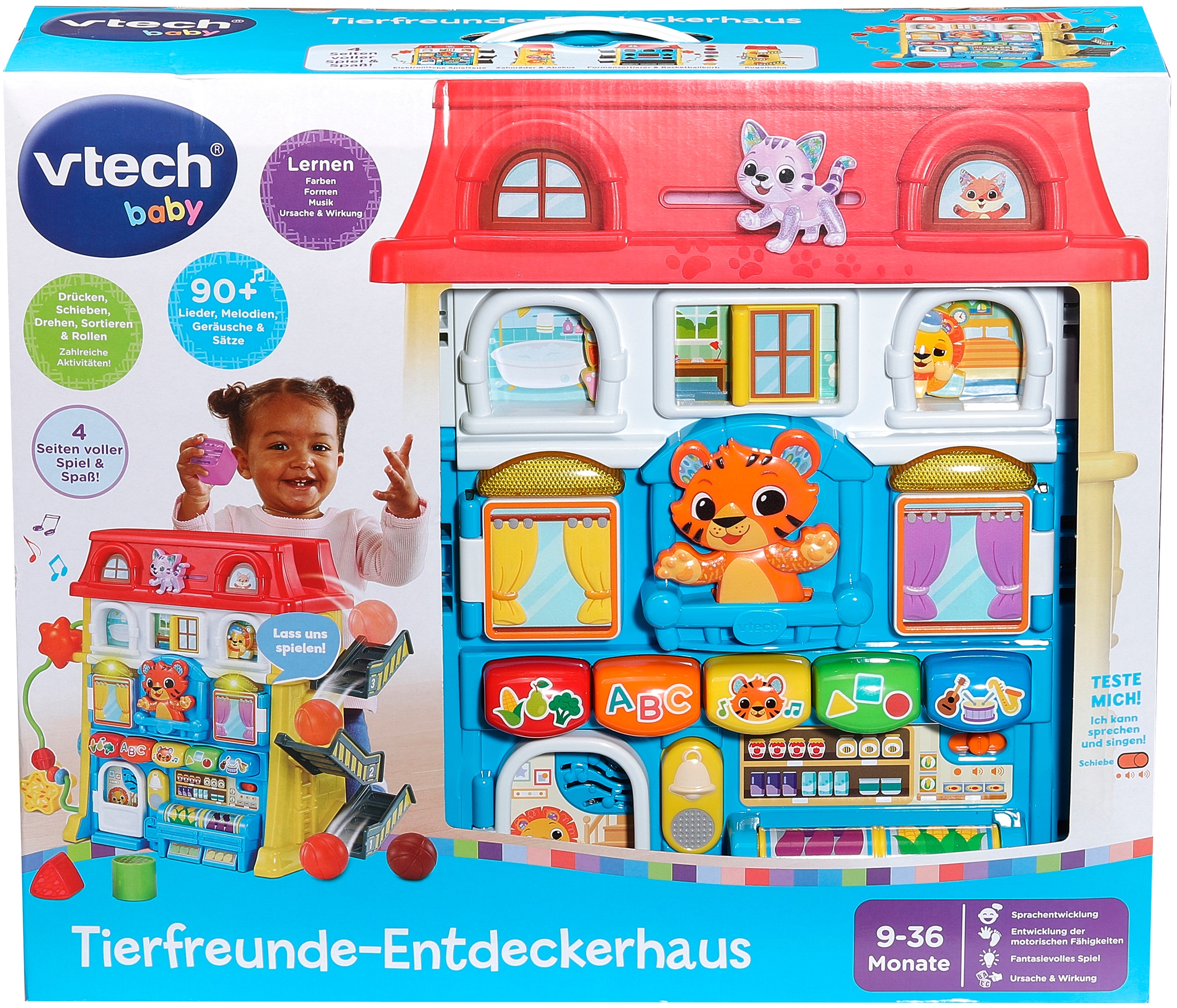 Vtech® Lernspielzeug »Tierfreunde, Entdeckerhaus«