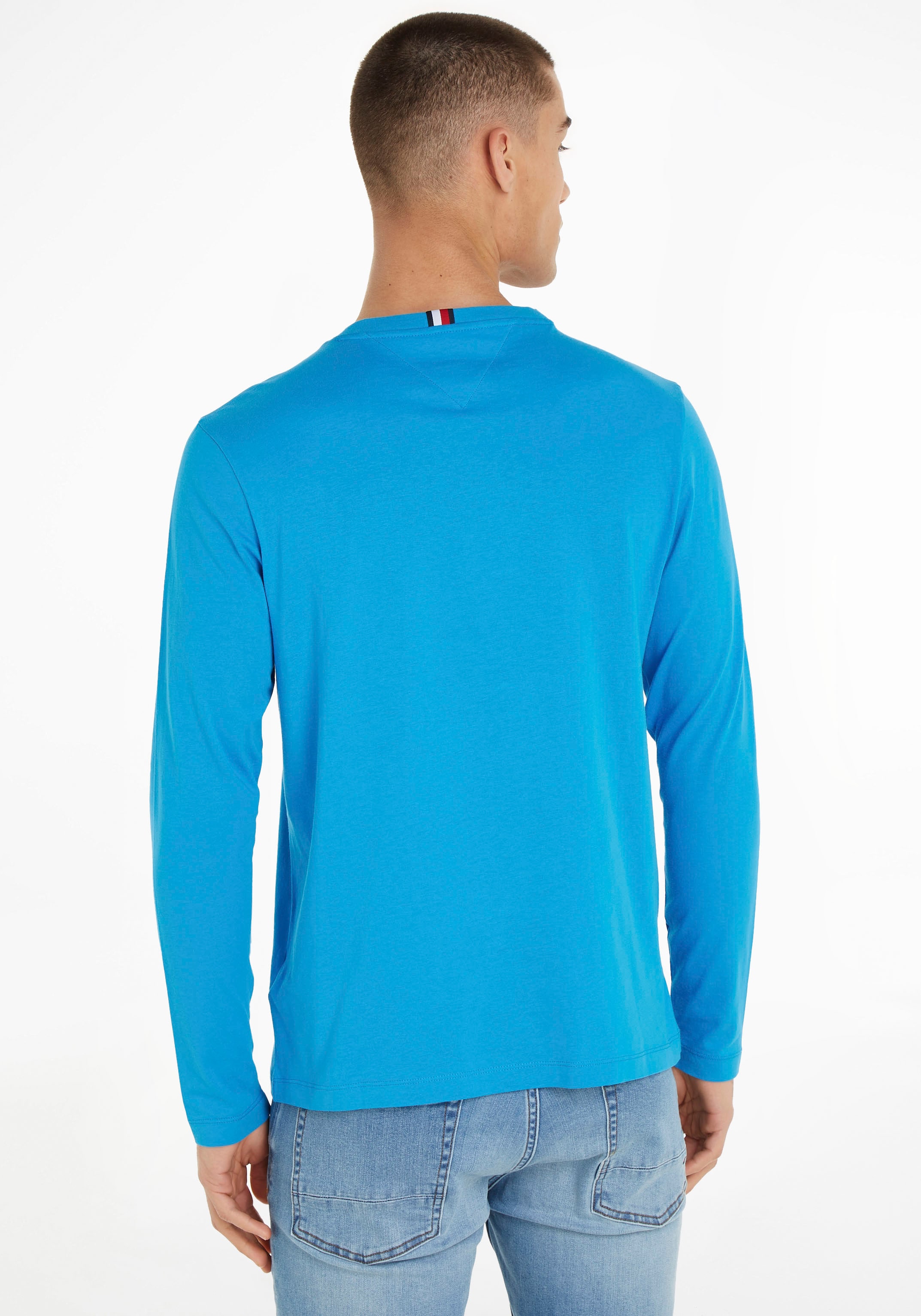 Tommy Hilfiger Rundhalsshirt »POP COLOR«, mit langen Ärmeln und Tommy  Hilfiger Schriftzug online bei | Sweatshirts