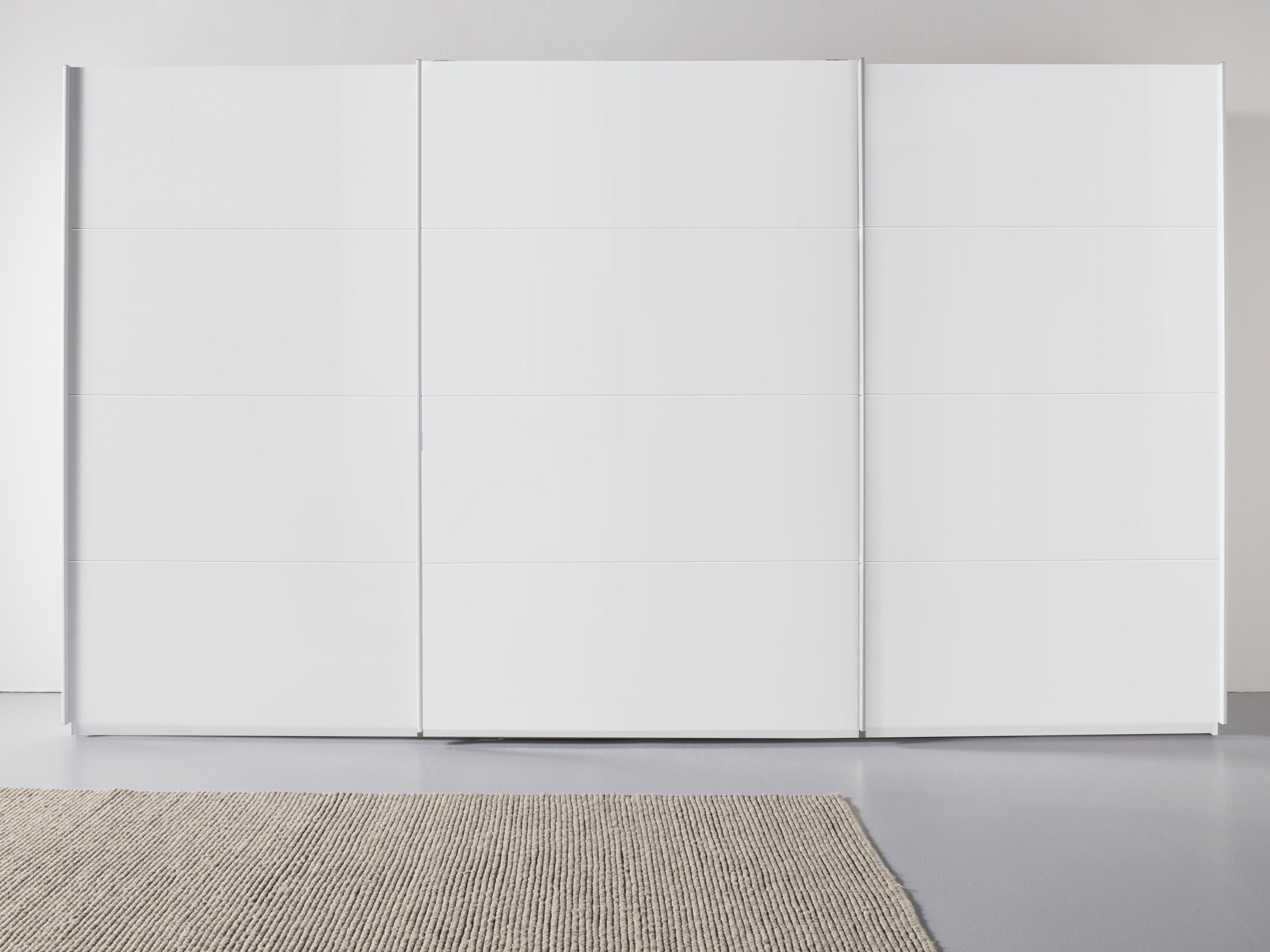 rauch Schwebetürenschrank »Kleiderschrank Schrank Garderobe TOPSELLER OTELI inkl. Inneneinteilung«, mit 3 Innenschubladen sowie zusätzlichen Einlegeböden MADE IN GERMANY
