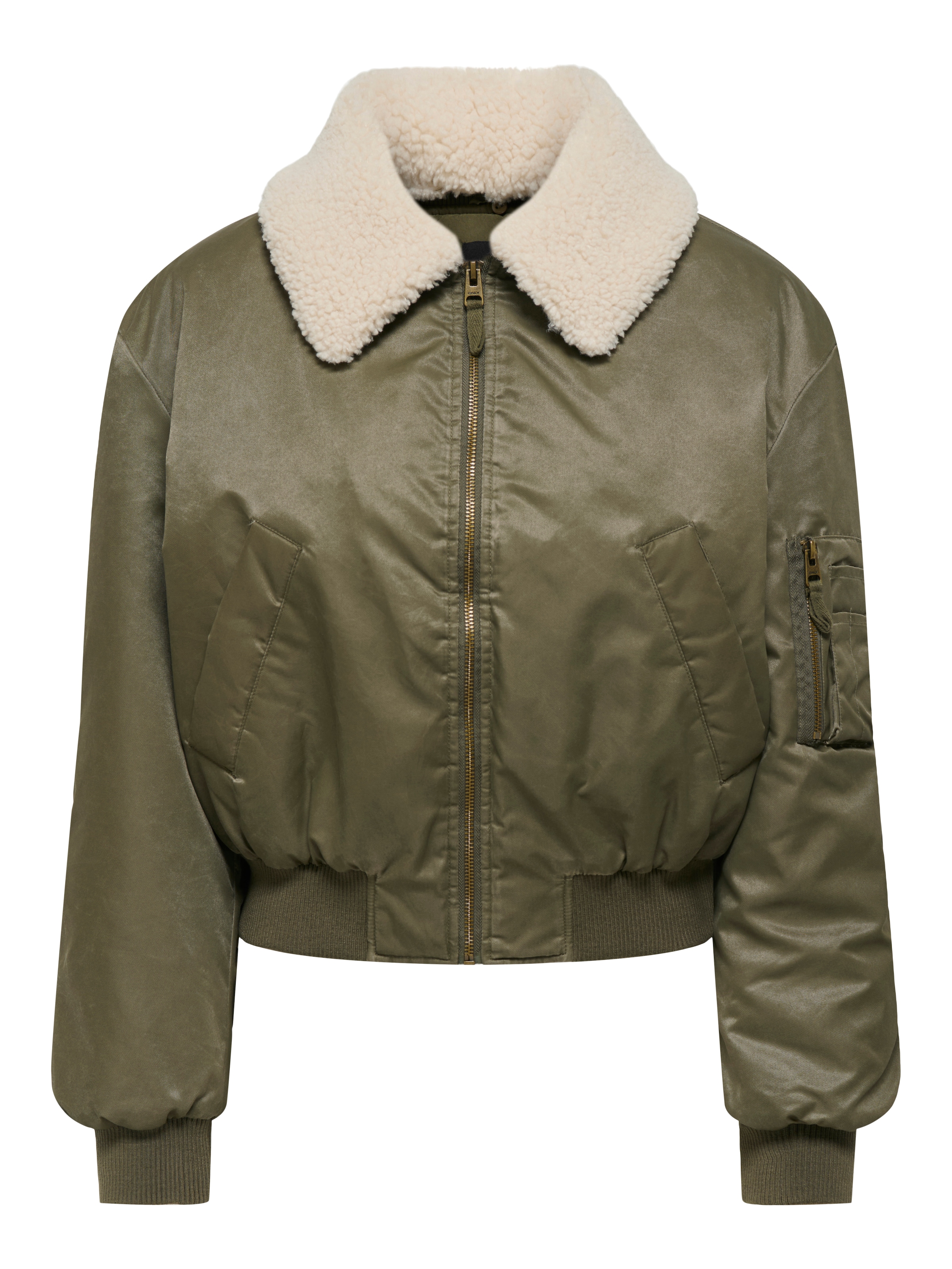 ONLY Bomberjacke »ONLSURI LIFE WASHED BOMBER CC OTW« ohne Kapuze