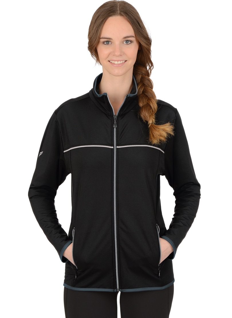 Trigema Trainingsjacke »TRIGEMA Praktische Sportjacke aus Microfaser«, (1 St.)