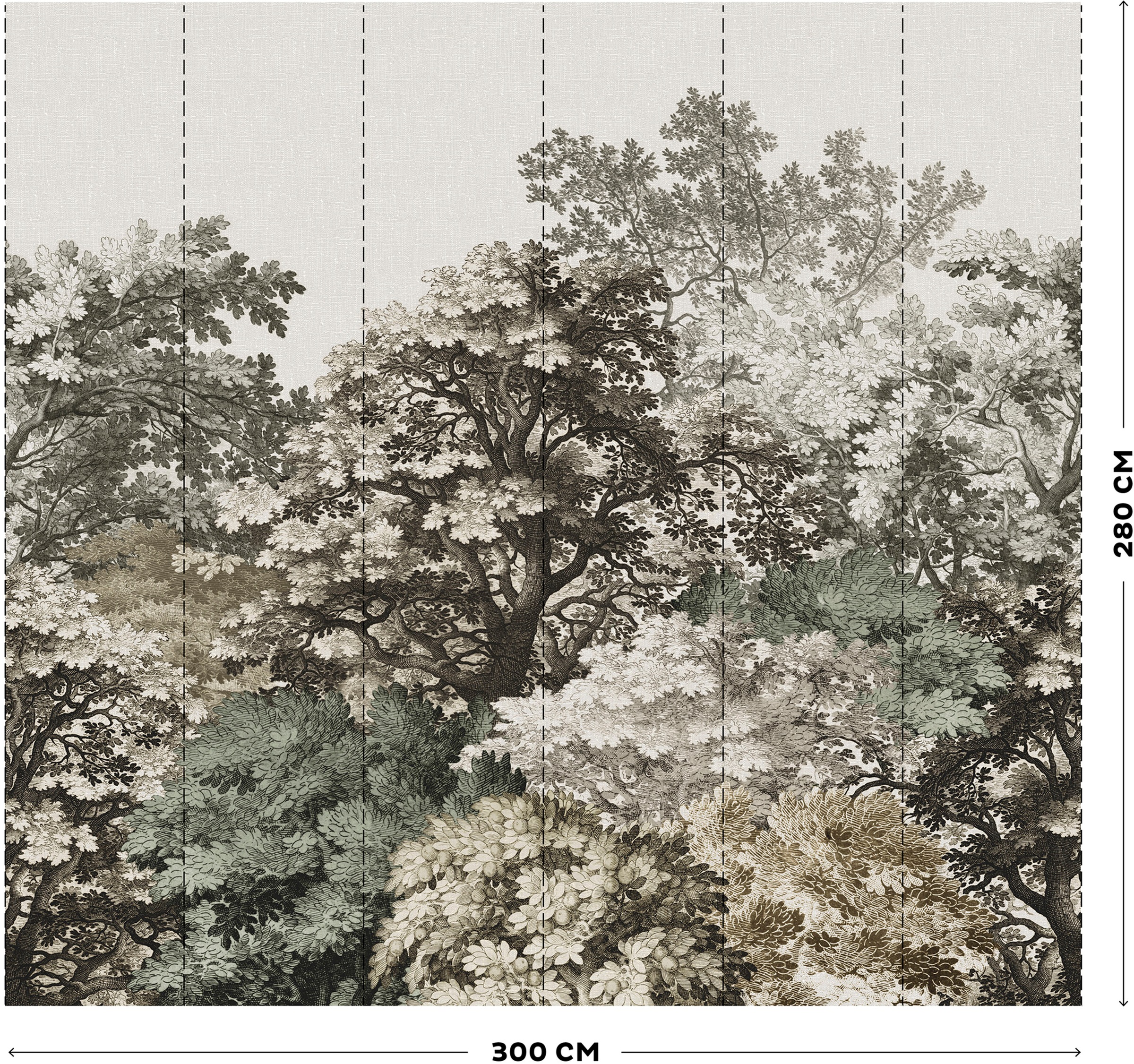 Art for the home Fototapete »Morris«, Motiv, Motiv