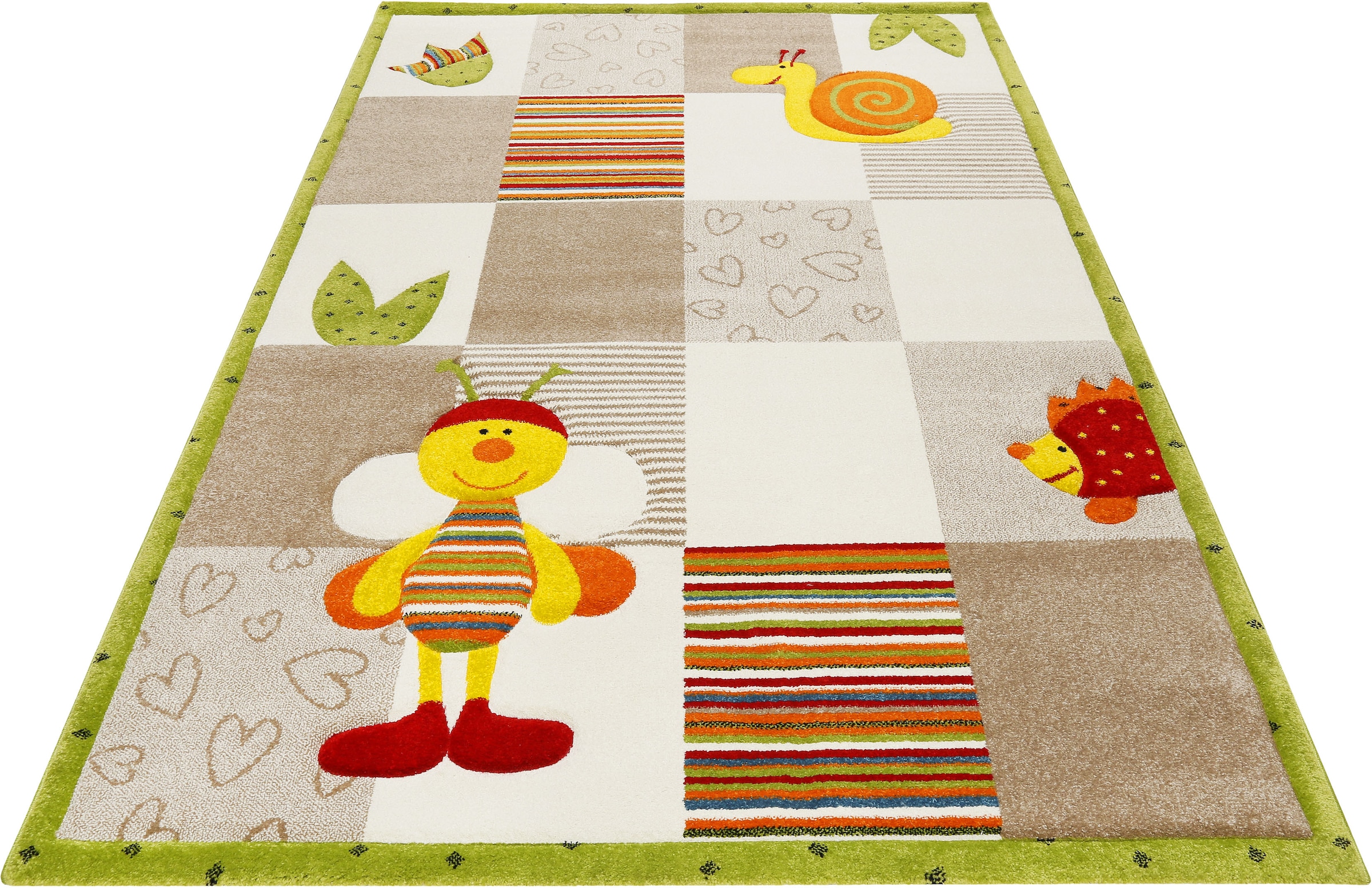 Esprit Kinderteppich »Kids Bee 2.0, ESP-24322«, rechteckig, 13 mm Höhe, Kin günstig online kaufen