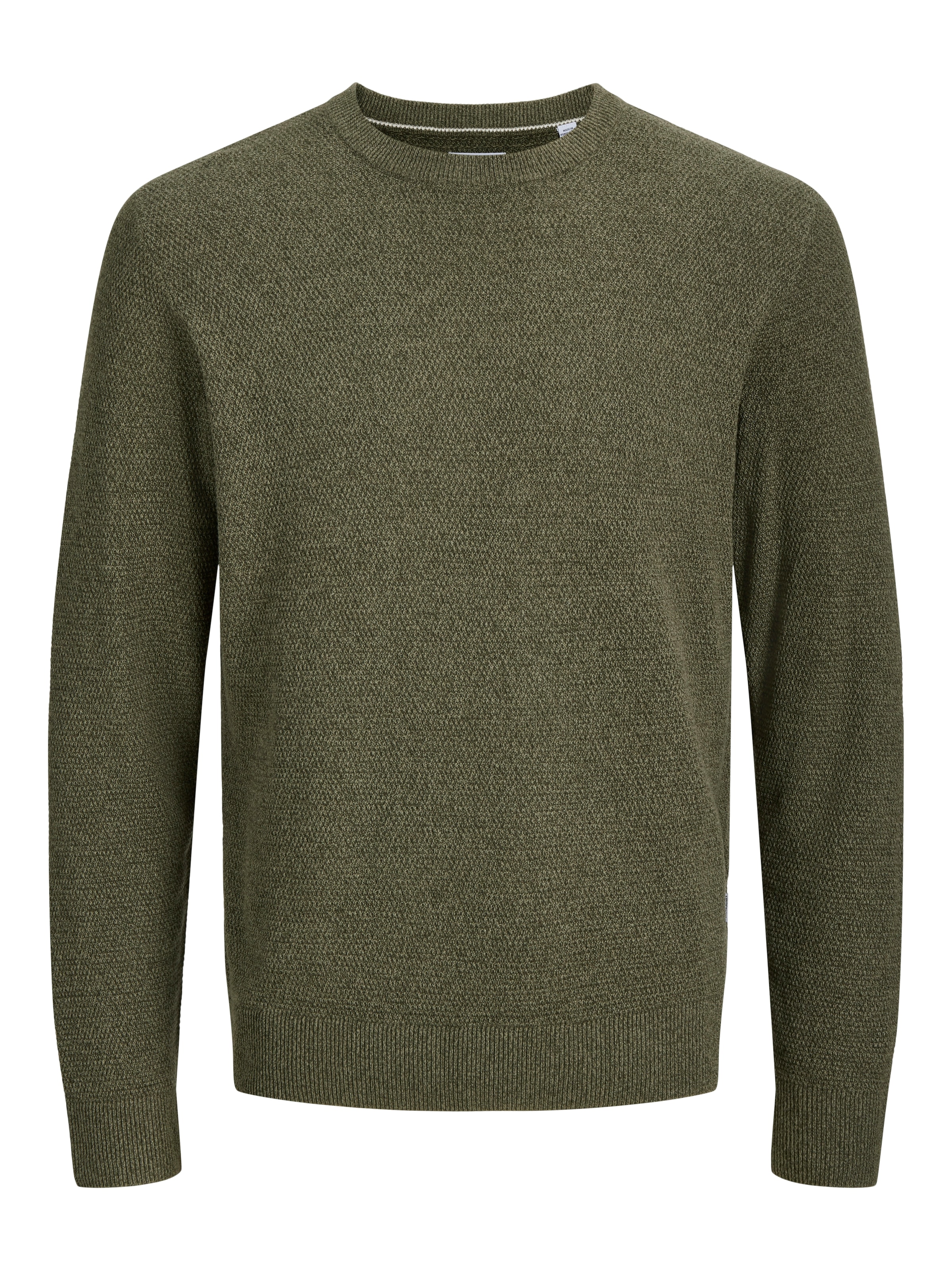 Jack & Jones Strickpullover »JJERYDER KNIT CREW NECK NOOS« Baumwolle, regular fit