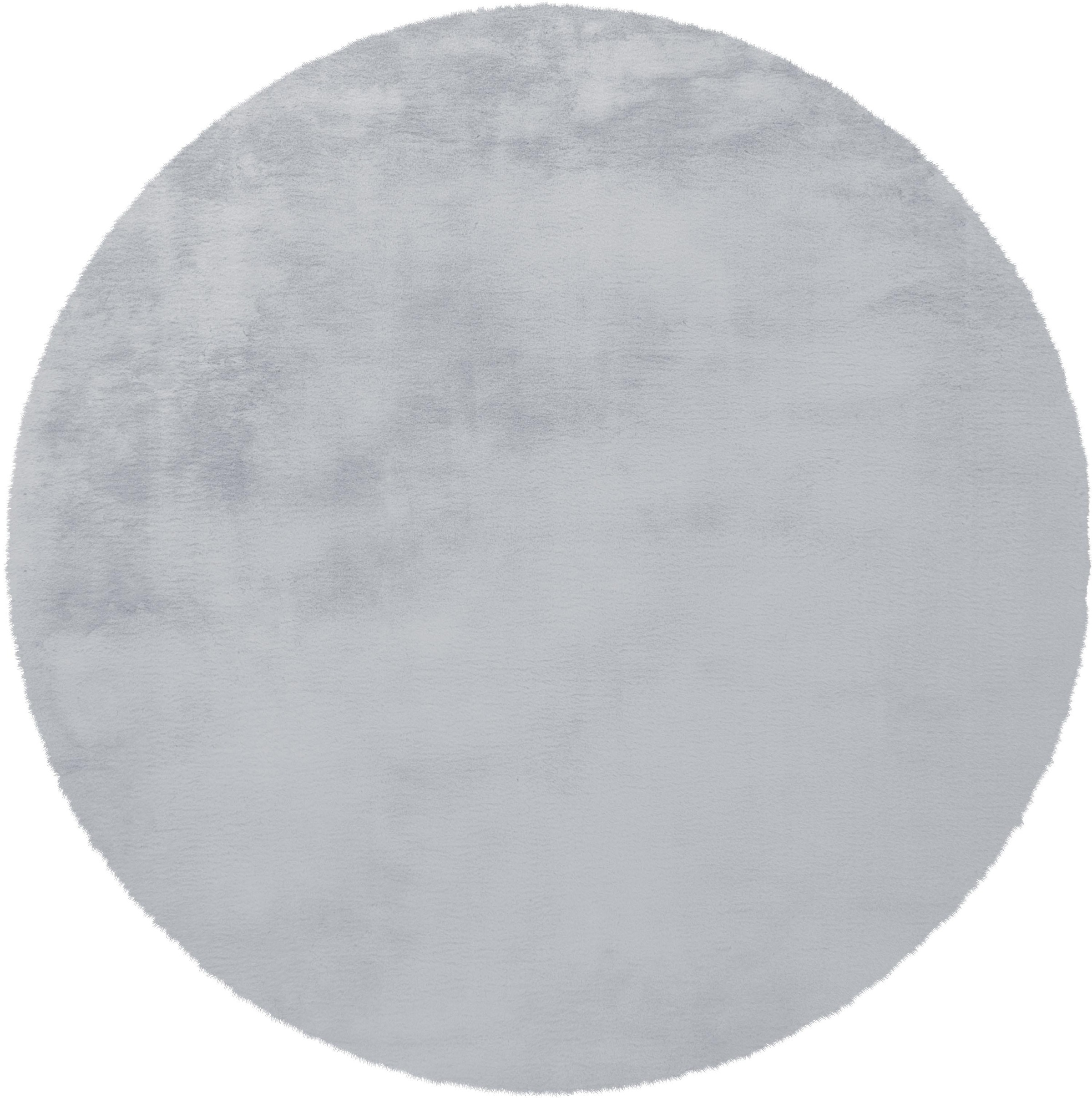 Arte Espina Fellteppich »Rabbit 100«, rund, 45 mm Höhe, Kunstfell, Kaninche günstig online kaufen
