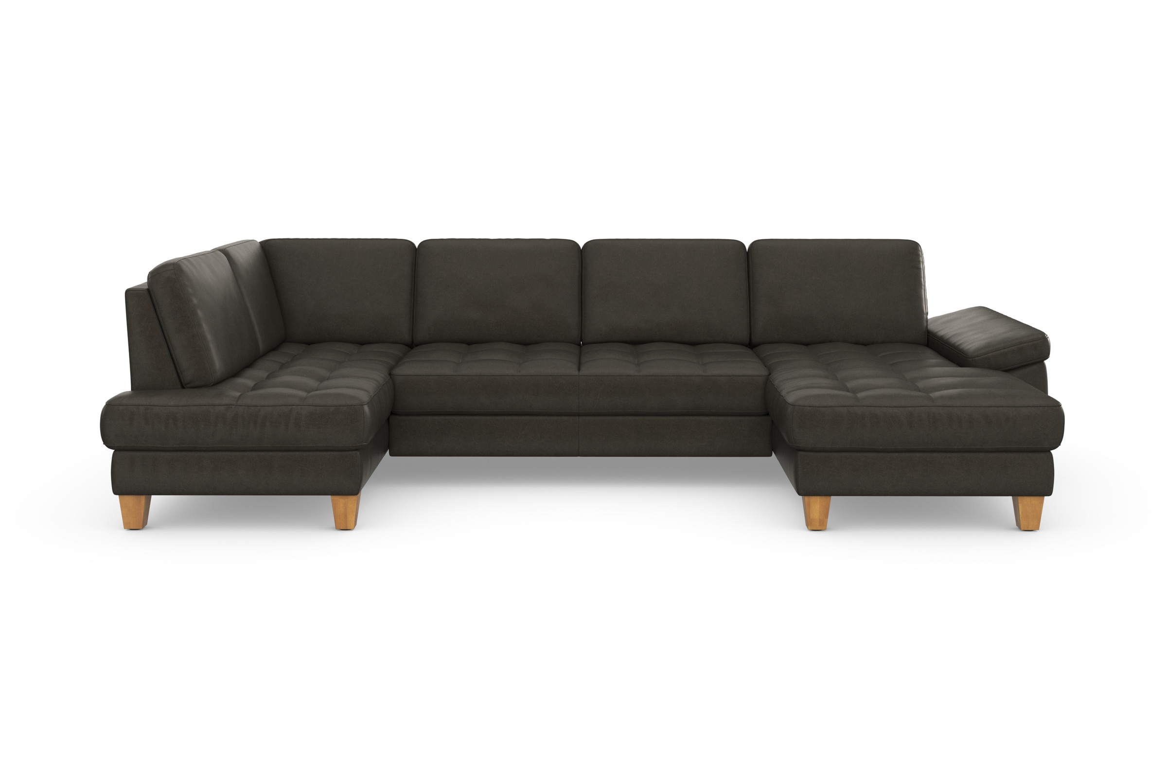 sit&more Wohnlandschaft »Westham U-Form«, wahlweise mit Bettfunktion, Bettkasten, Sitztiefenverstellung