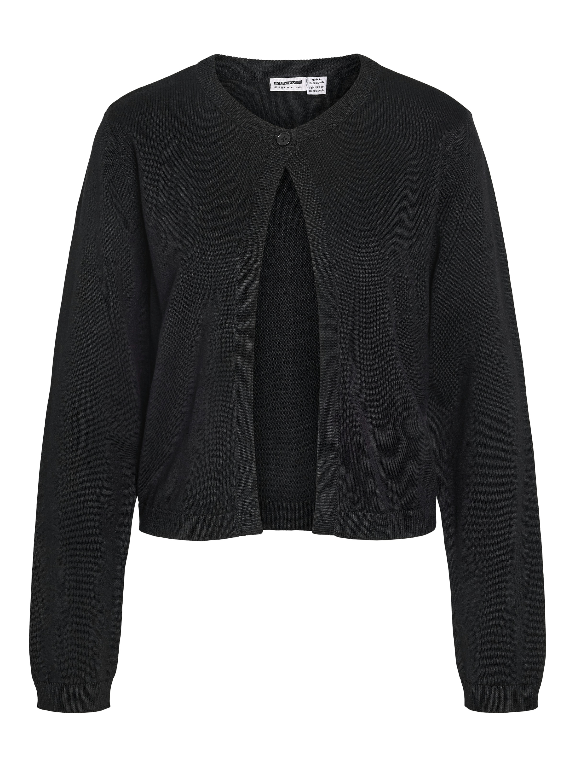 Noisy may Strickjacke »NMMAYSA L/S O-NECK KNIT CARDIGAN NOOS« Baumwollmischung, regular fit