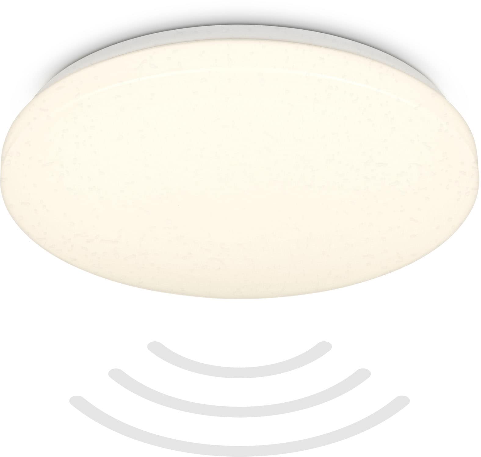 B.K.Licht LED Deckenleuchte »BK_DL1614 Bad Deckenlampe mit Bewegungsmelder, günstig online kaufen