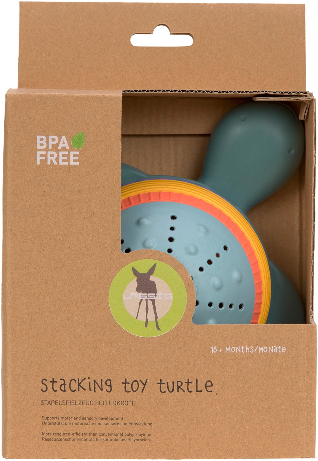 LÄSSIG Stapelspielzeug »Stacking Toy Turtle«