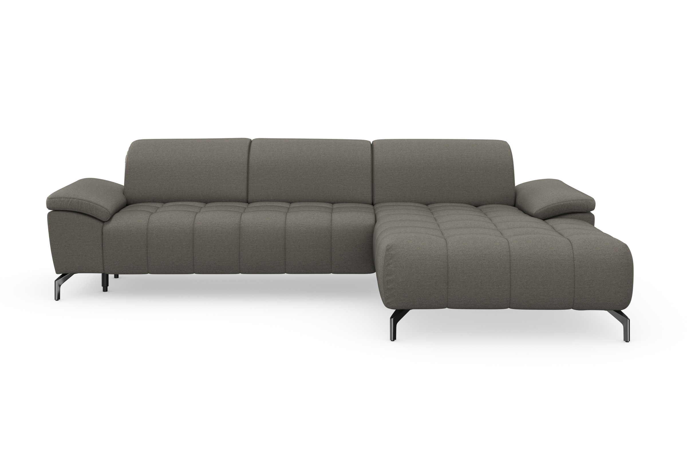 sit&more Ecksofa »Cool L-Form«, wahlweise mit Kopfteilverstellung und Vorzi günstig online kaufen