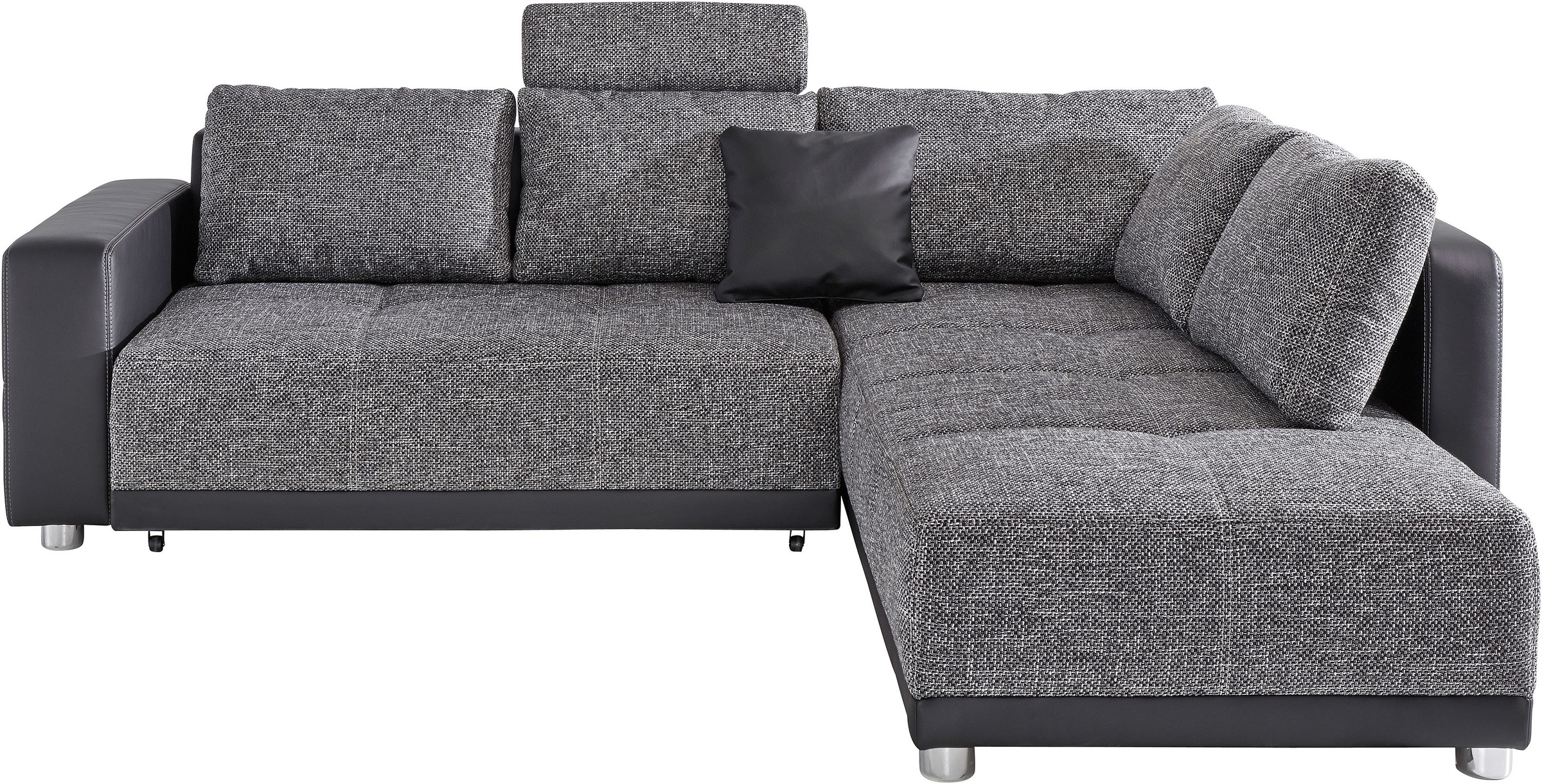 Places of Style Ecksofa, mit Bettfunktion, Bettkasten und Federkern, wahlwe günstig online kaufen