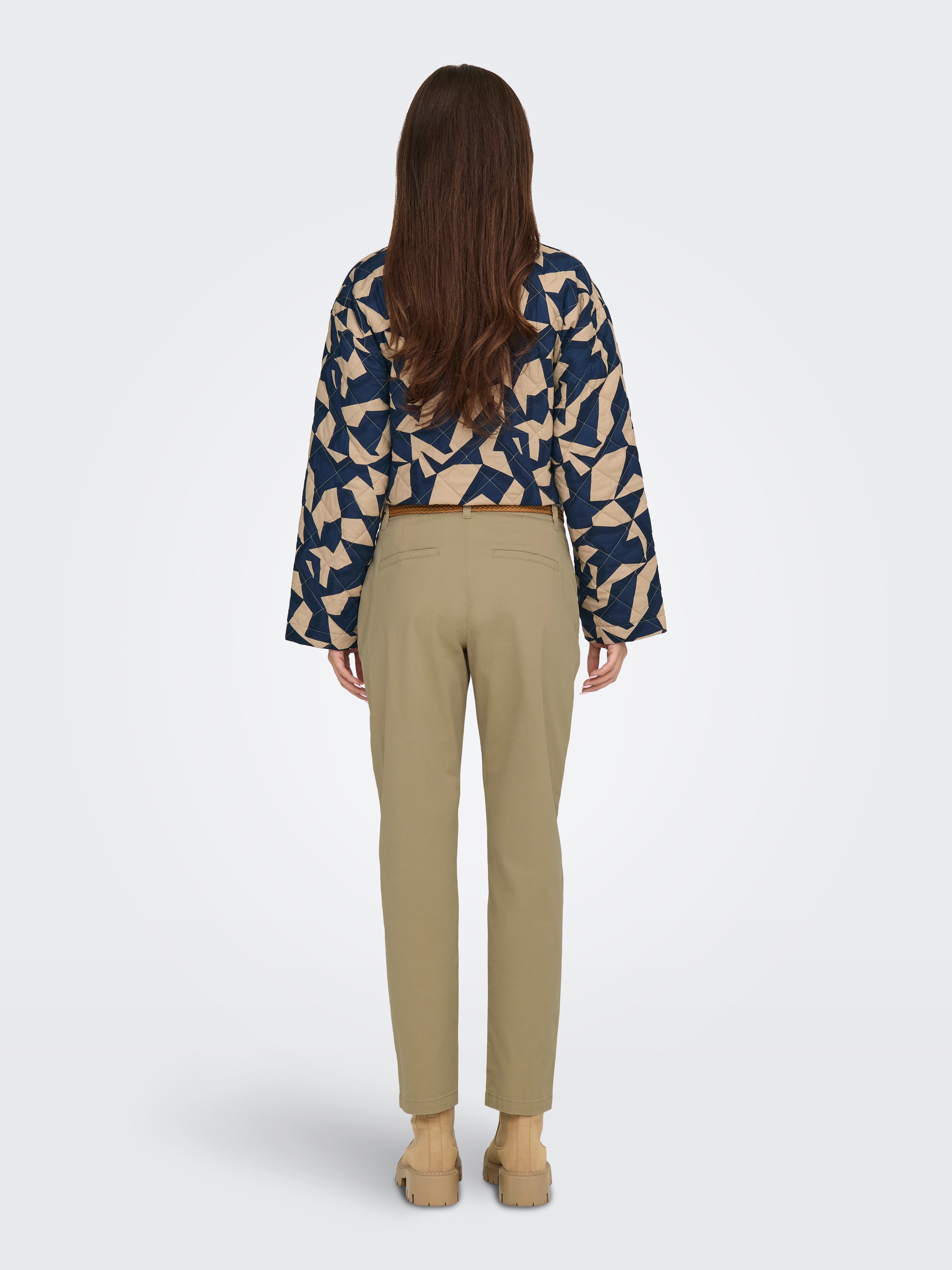 JDY Chinohose »JDYCHICAGO MW BELTED CHINO PANTS PNT DIA«