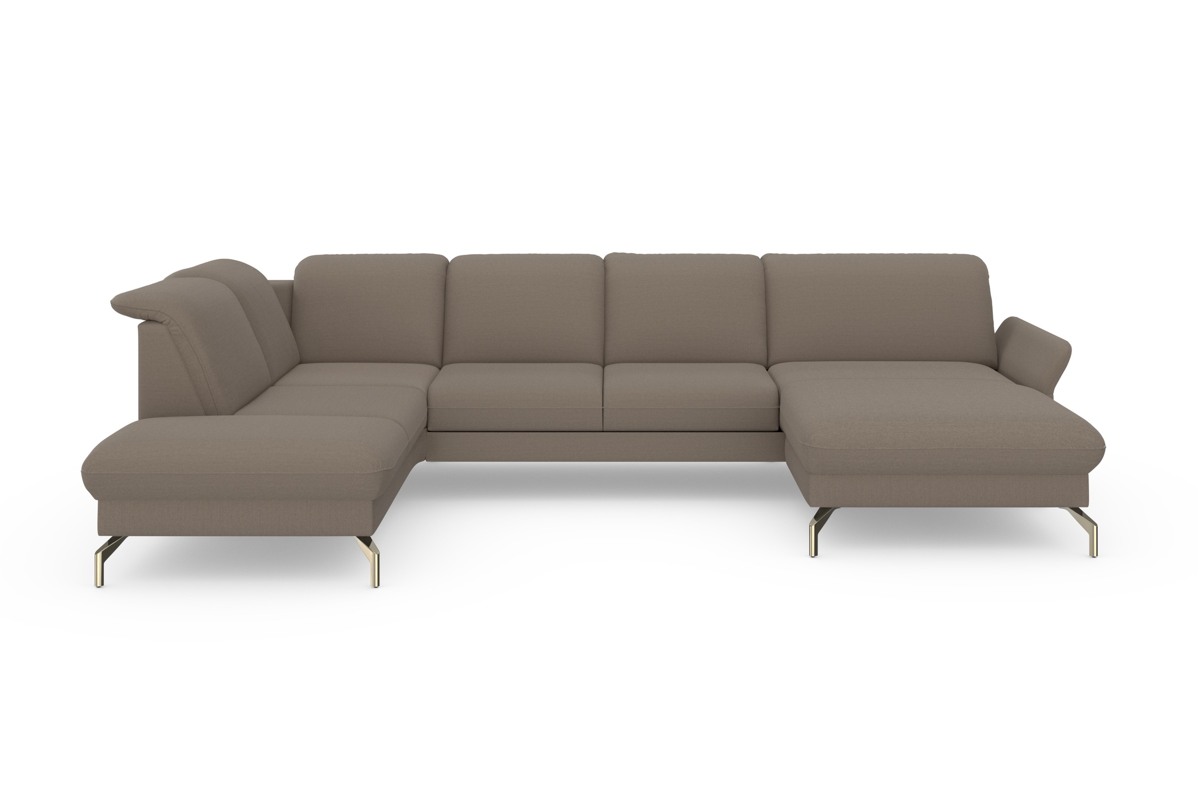sit&more Wohnlandschaft »Fashion U-Form«, wahlweise mit Kopfteilverstellung günstig online kaufen