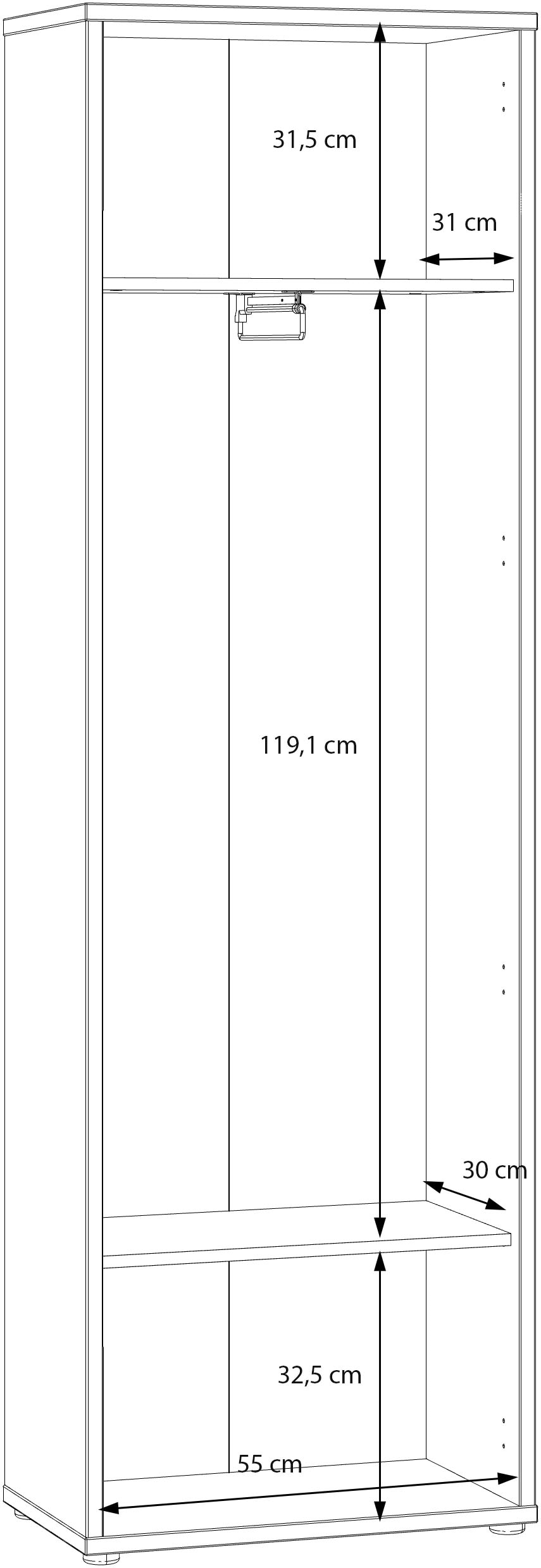 FORTE Garderobenschrank