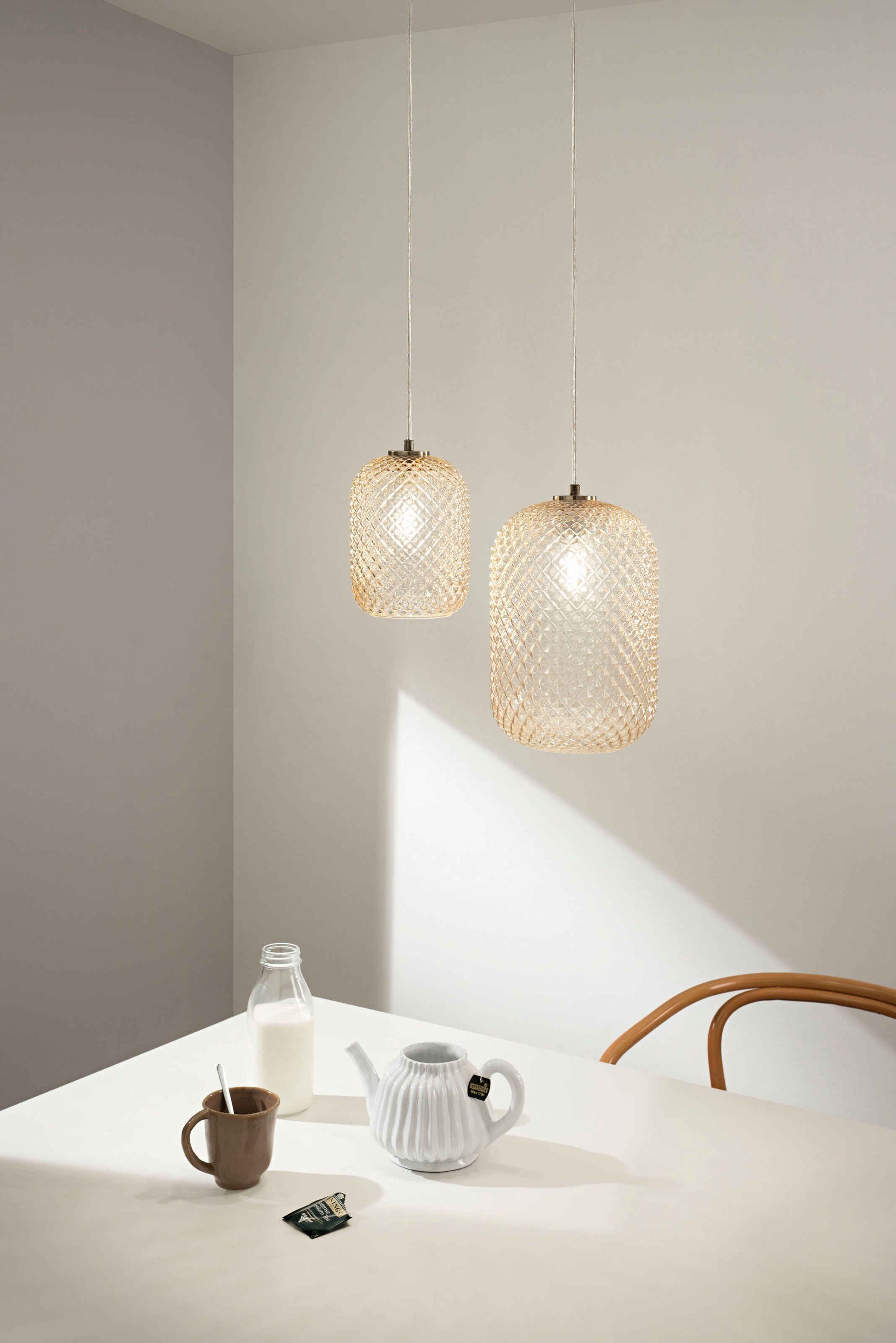 ECO-LIGHT Hängeleuchte »Ashford«, Leuchtmittel E27   Leuchtmittel wechselba günstig online kaufen