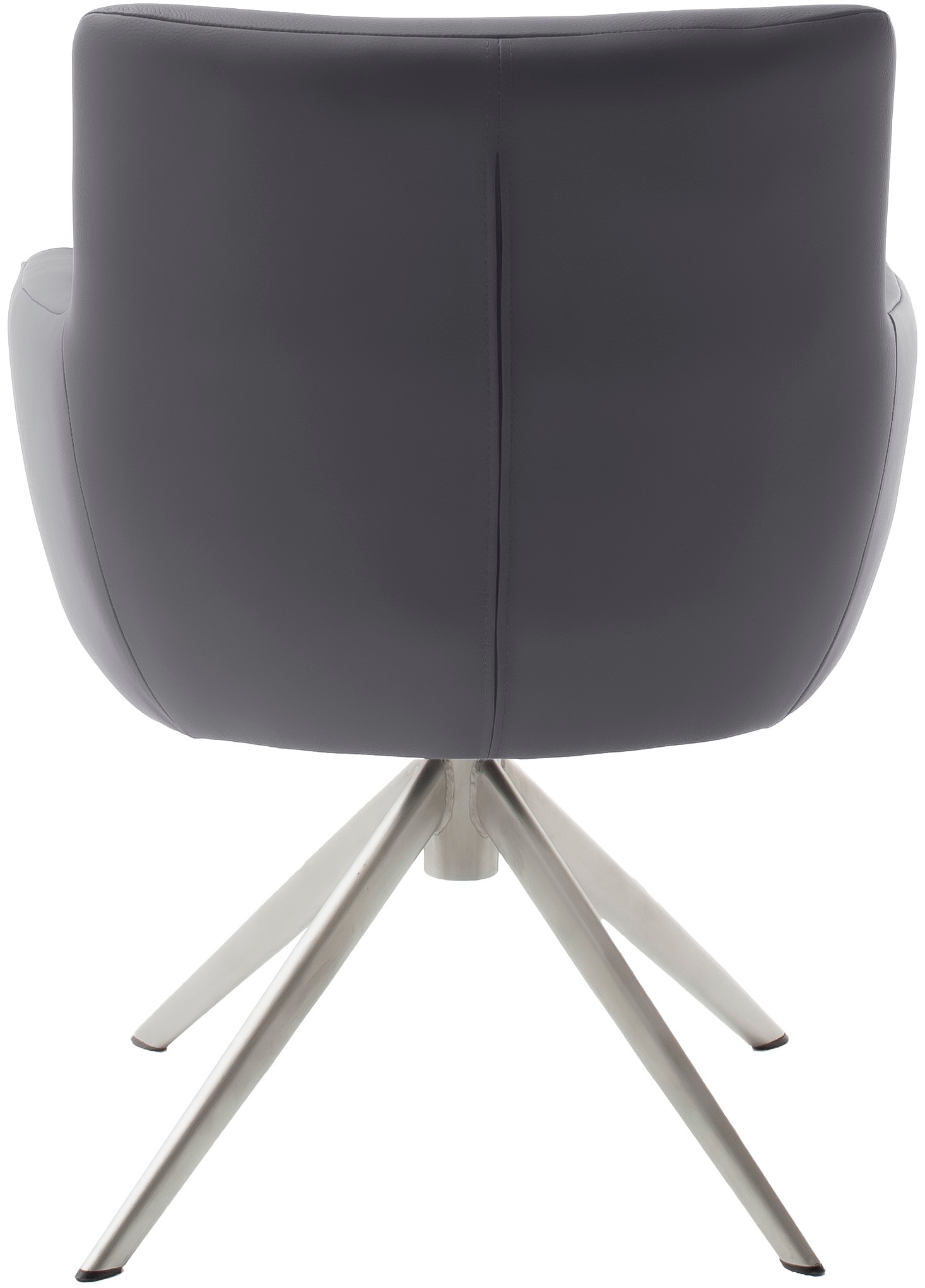 MCA furniture 4-Fußstuhl »WILSON Esszimmerstuhl, Armlehnstuhl, Polsterstuhl, modern«, (Set), 2 St., Leder, Stuhl, Armlehnenstuhl, drehbar, Taschenfederkern, belastbar 160 kg,XXL