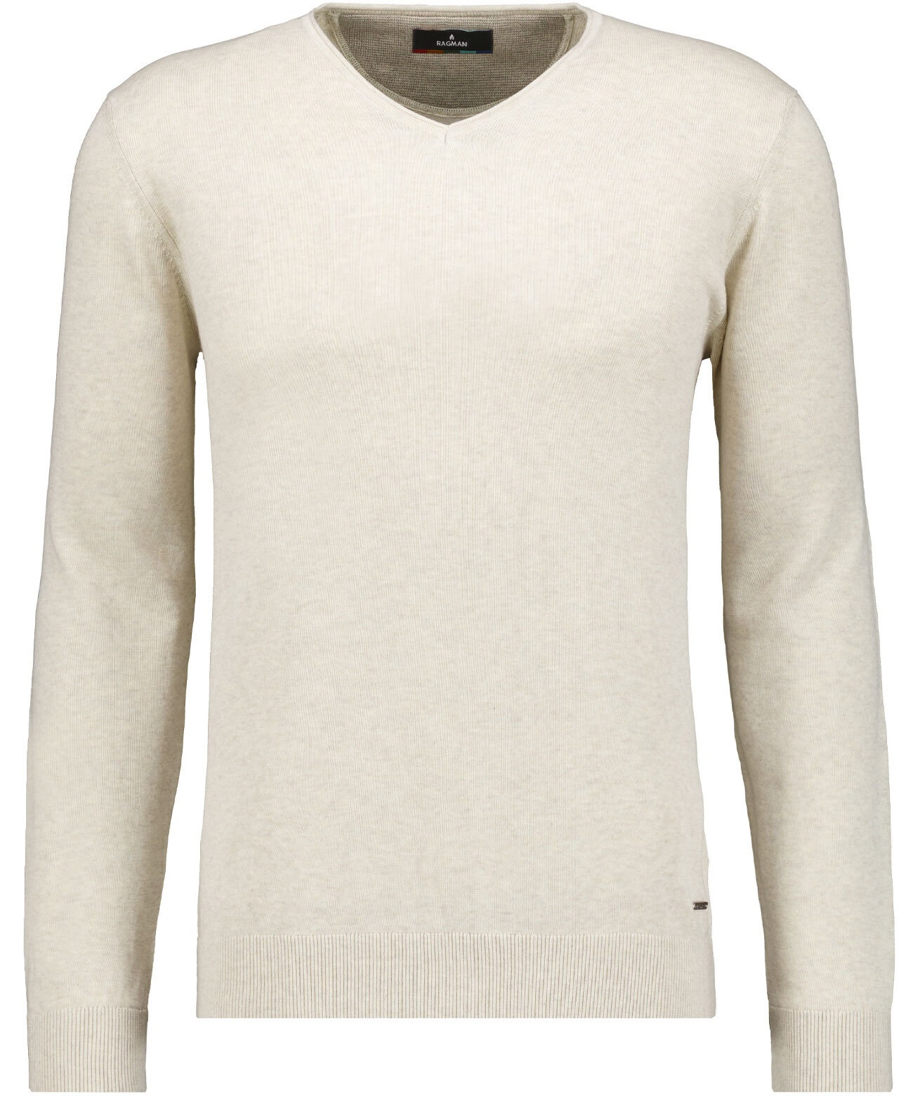 RAGMAN V-Ausschnitt-Pullover