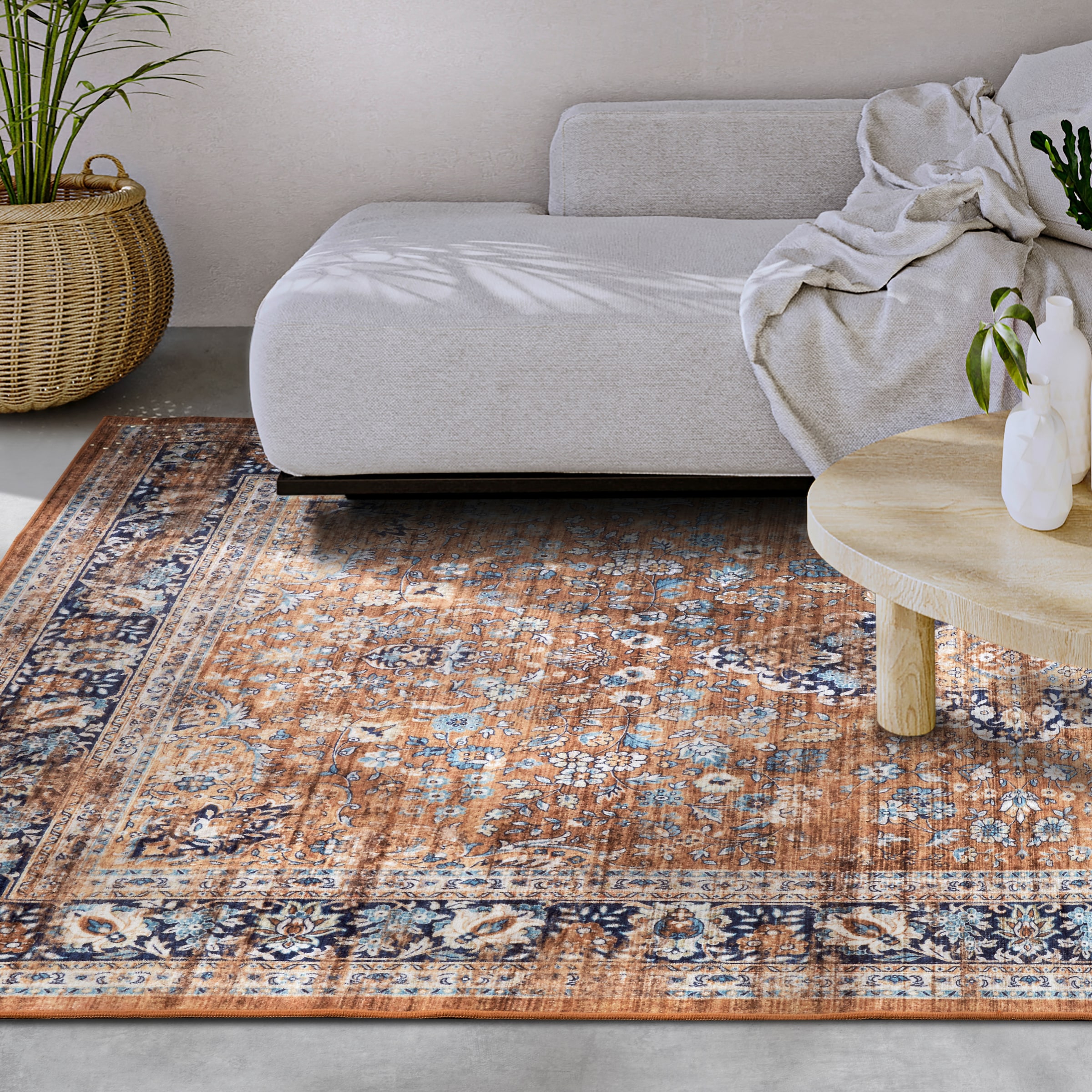 HANSE Home Teppich »Aurora«, rechteckig, 5 mm Höhe, Kurzflor, Anti Rutsch, günstig online kaufen
