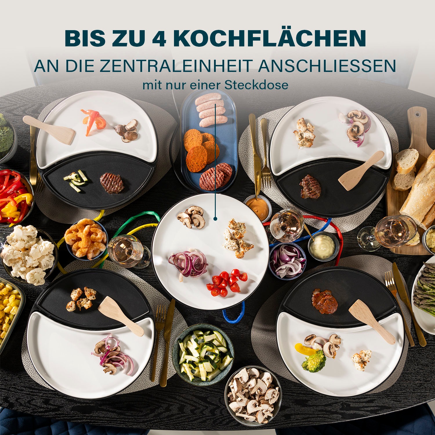 PRINCESS Tischgrill »Dinner4All 103080«, 1000 W günstig online kaufen