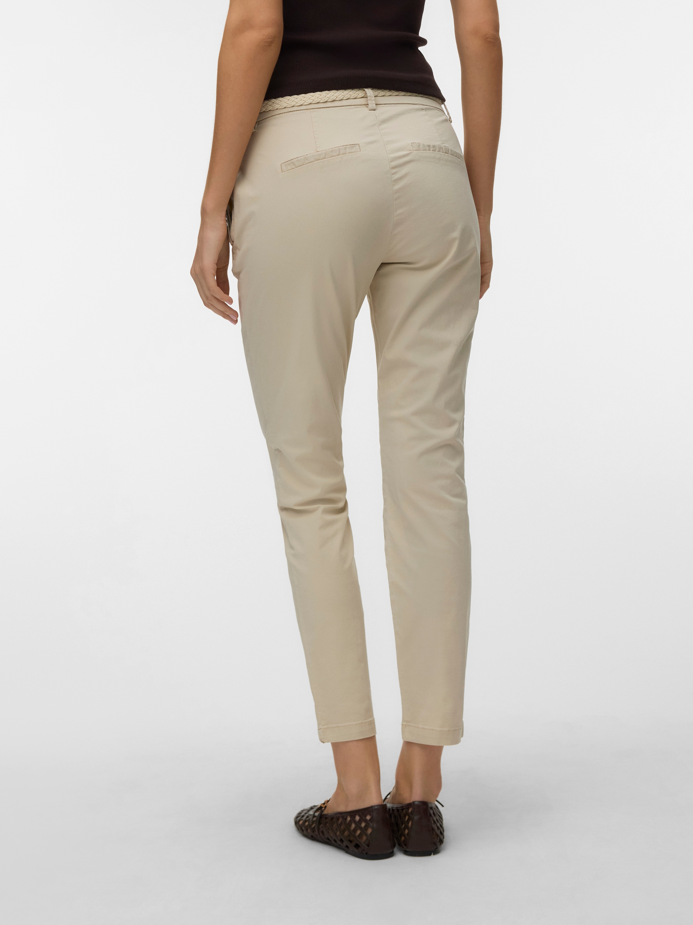 Vero Moda Chinohose »VMFIEBY MW TAPERED CHINO PANT«  Baumwollmischung